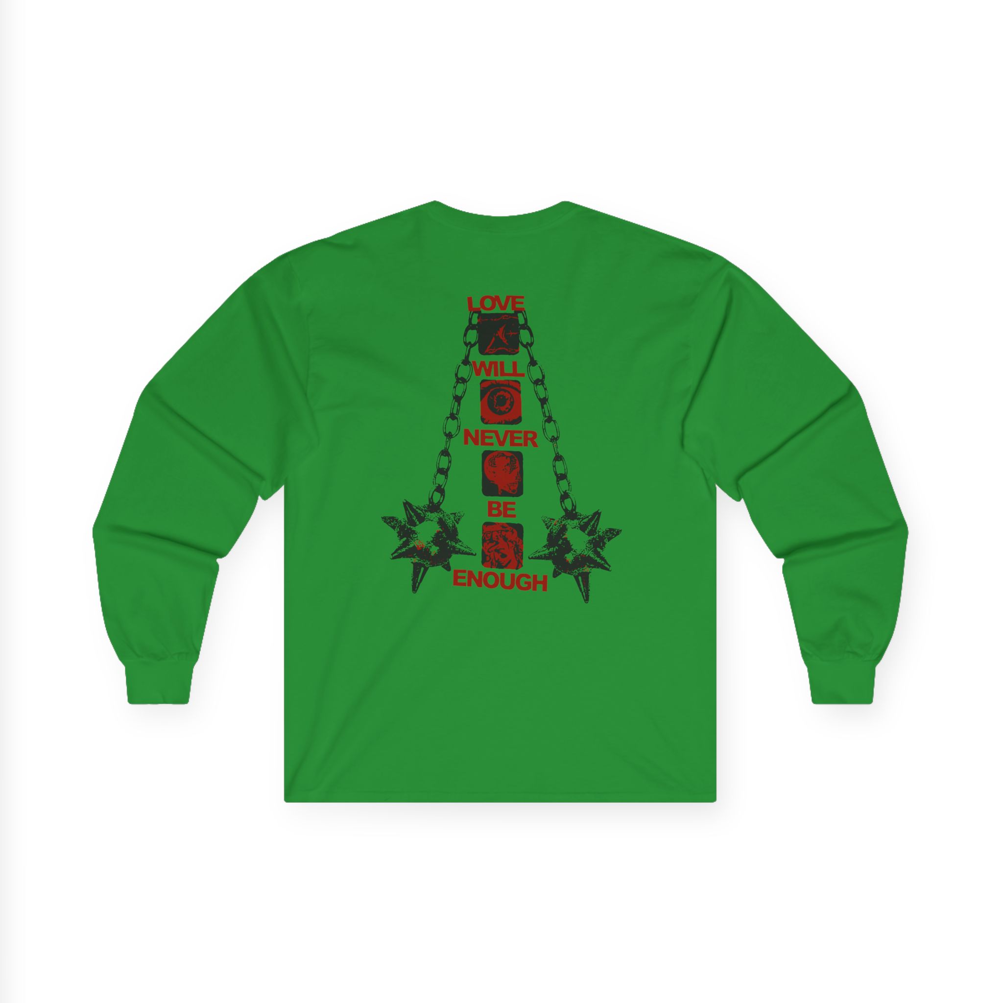 Kublai Khan - Never Enough Sportsgrey Unisex Ultra Cotton Long Sleeve Tee