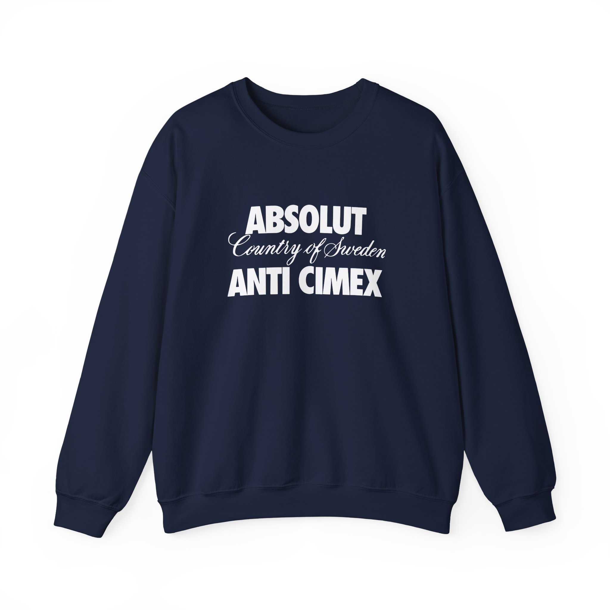 Anti Cimex Absolut Country of Sweden Unisex Heavy Blend Crewneck Sweatshirt