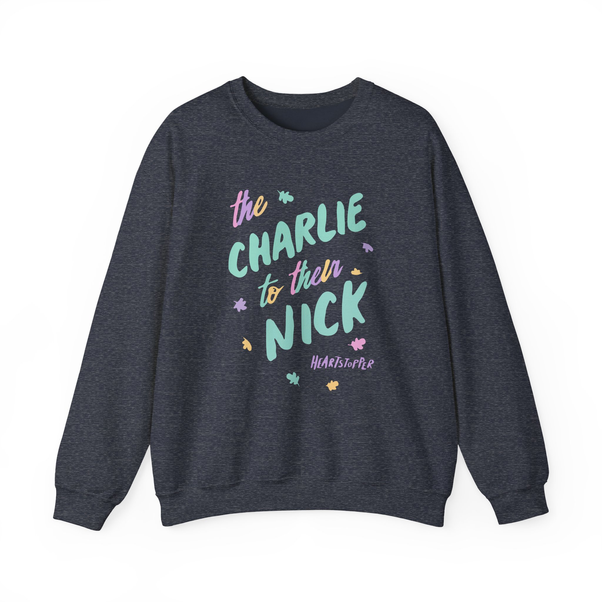 Heartstopper Charlie to Nick Pride Unisex Heavy Blendâ„¢ Crewneck Sweatshirt