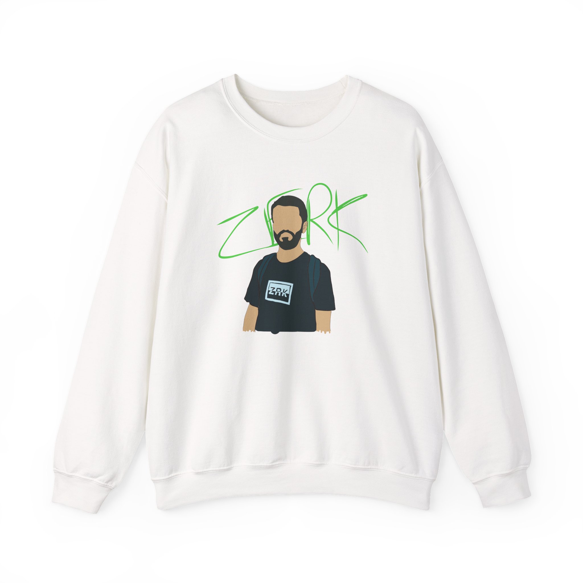 Zerkaa Profile Unisex Heavy Blendâ„¢ Crewneck Sweatshirt