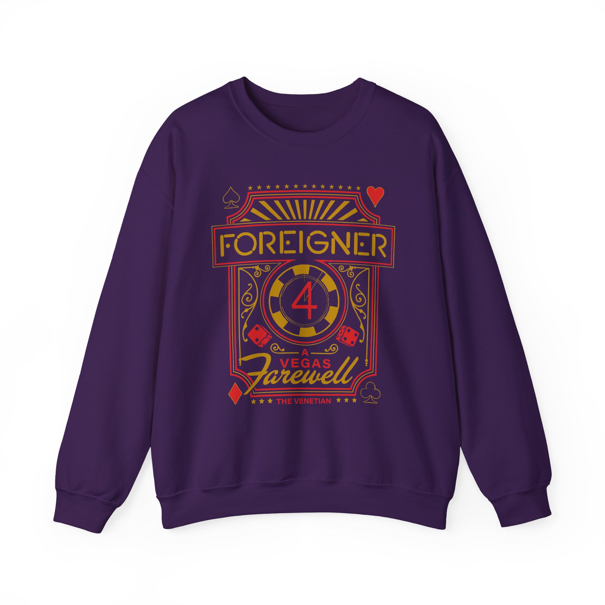 Foreigner Vegas Event Unisex Heavy Blendâ„¢ Crewneck Sweatshirt