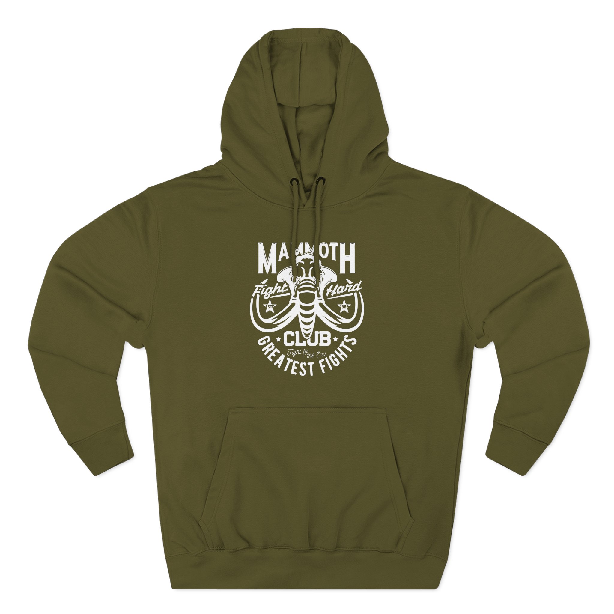 Mammoth Club Three-Panel Fleece Hoodie