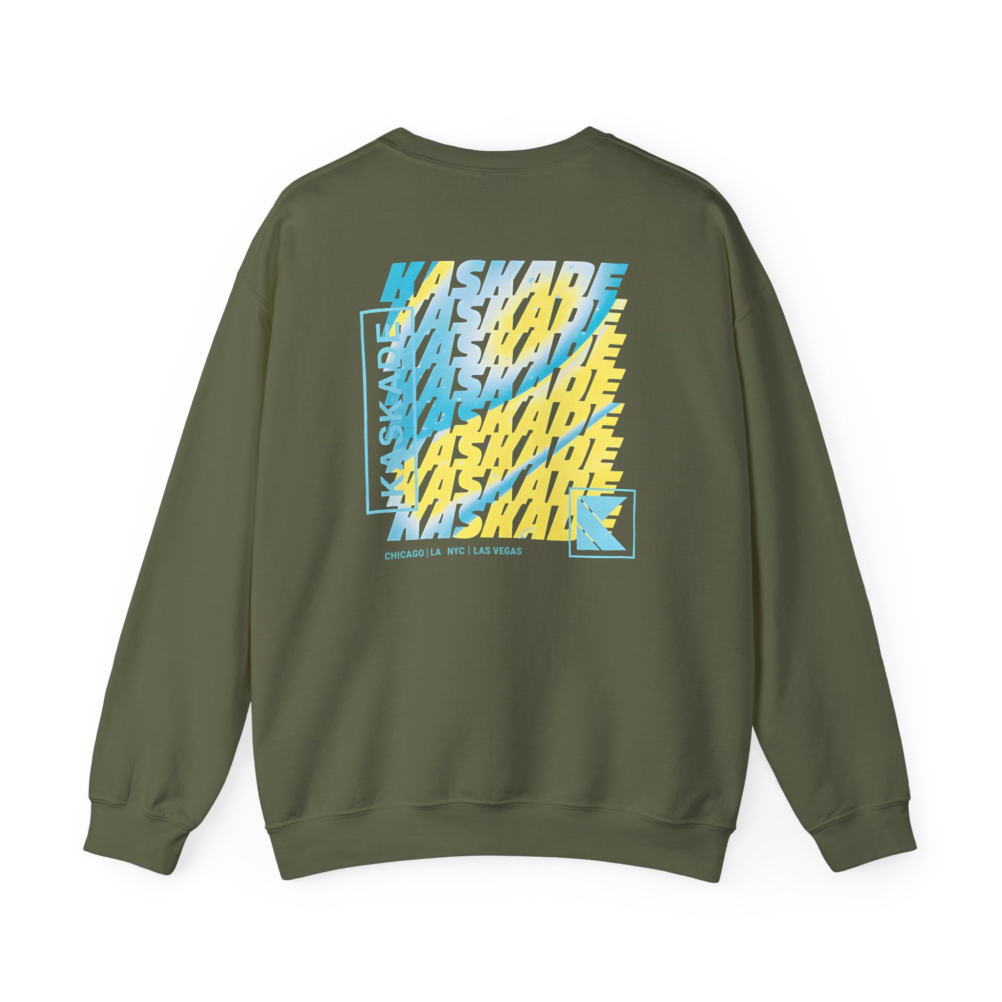 Kaskade Sky Blue Cities Unisex Heavy Blendâ„¢ Crewneck Sweatshirt