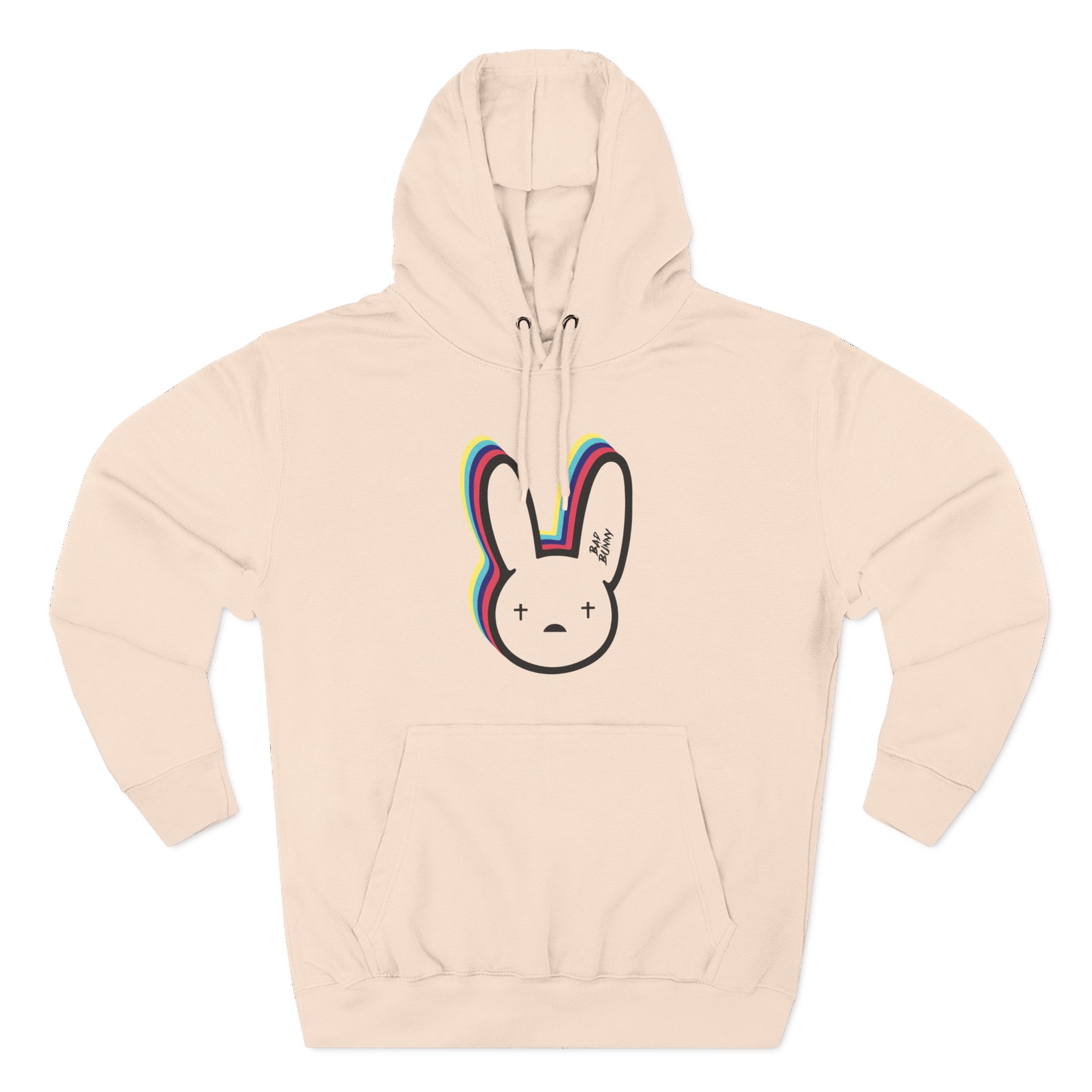 BB Logo Three-Panel Fleece Hoodie