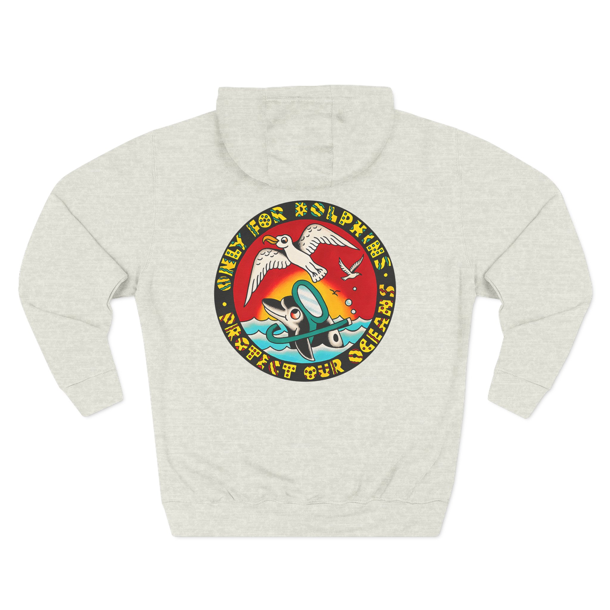 Action Bronson Only for Dolphins Three-Panel Fleece Hoodie