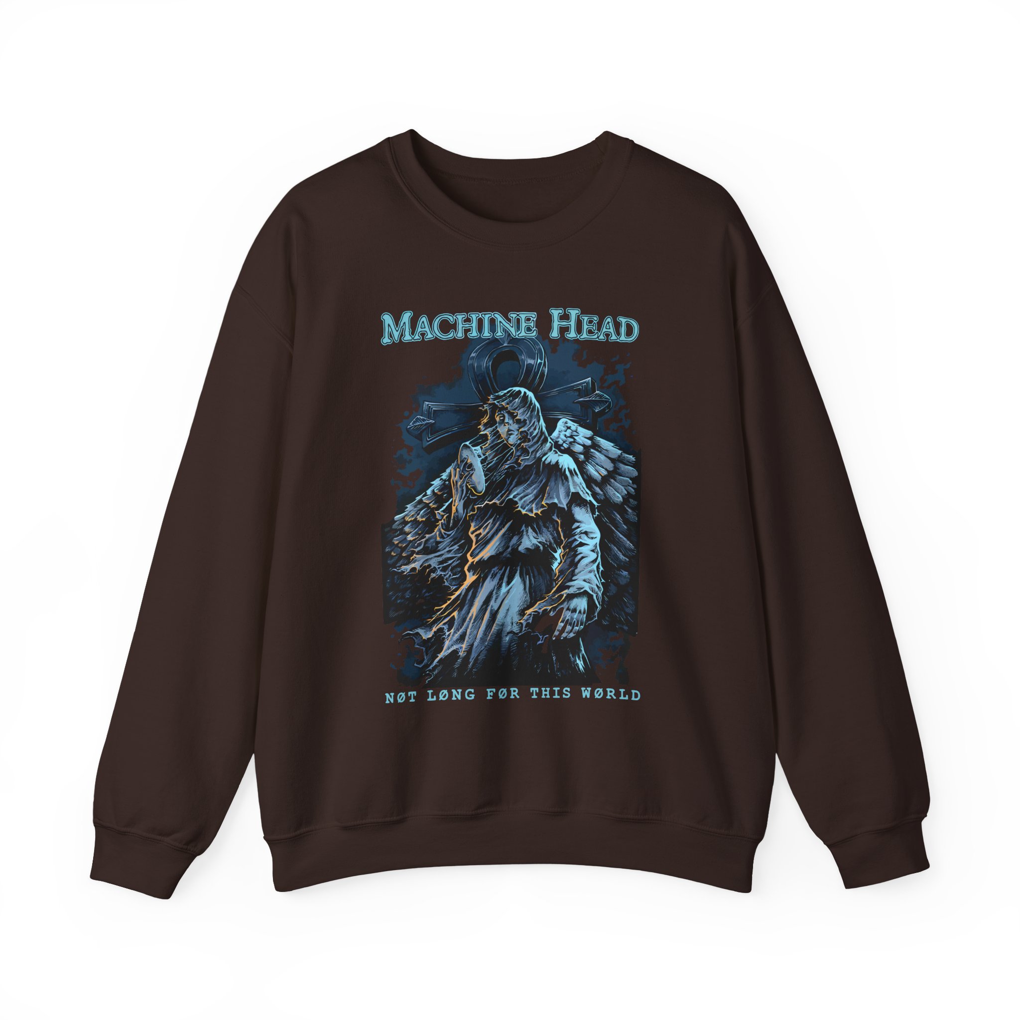 Machine Head Not Long for This World Unisex Heavy Blendâ„¢ Crewneck Sweatshirt