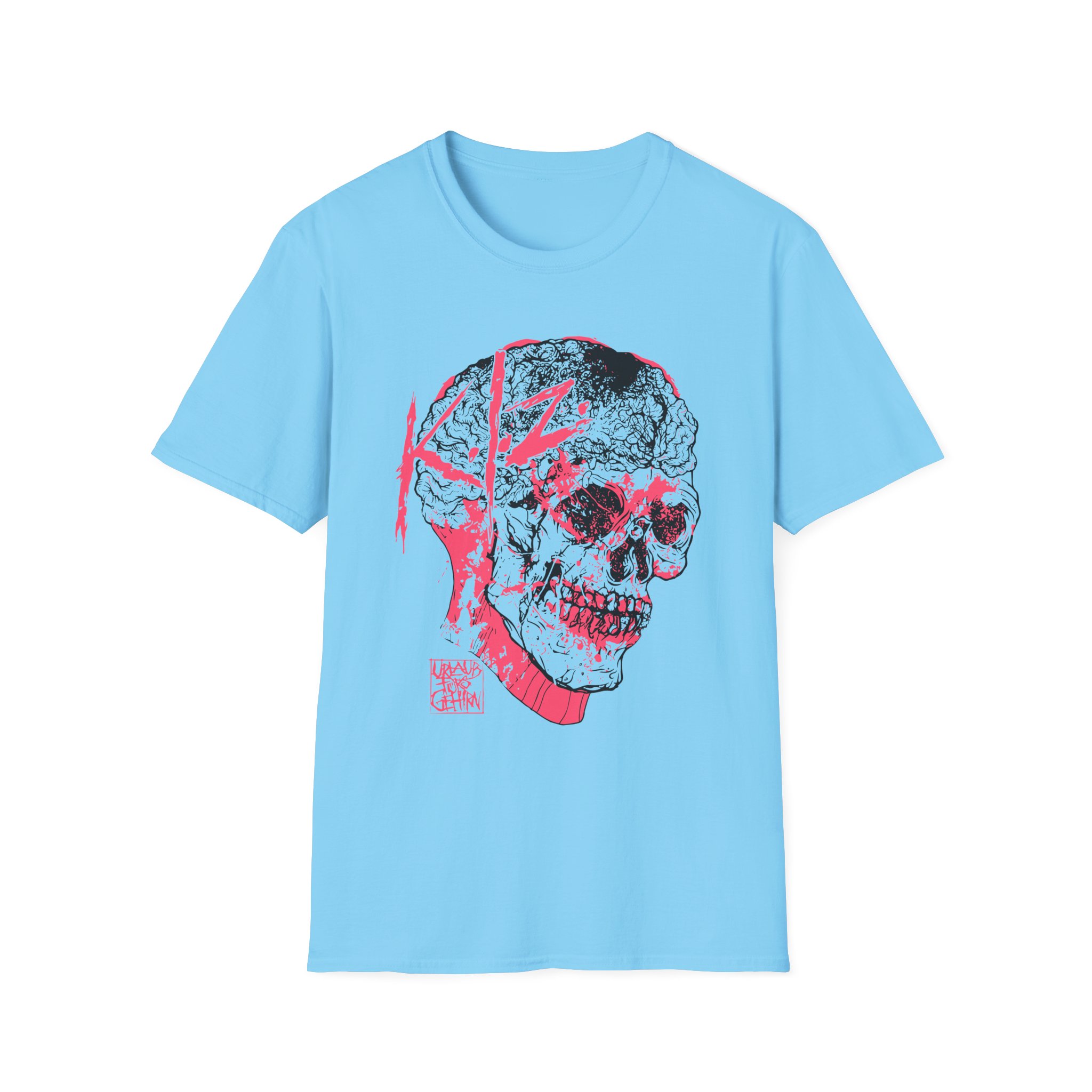Kiz Brain Unisex Softstyle T-Shirt