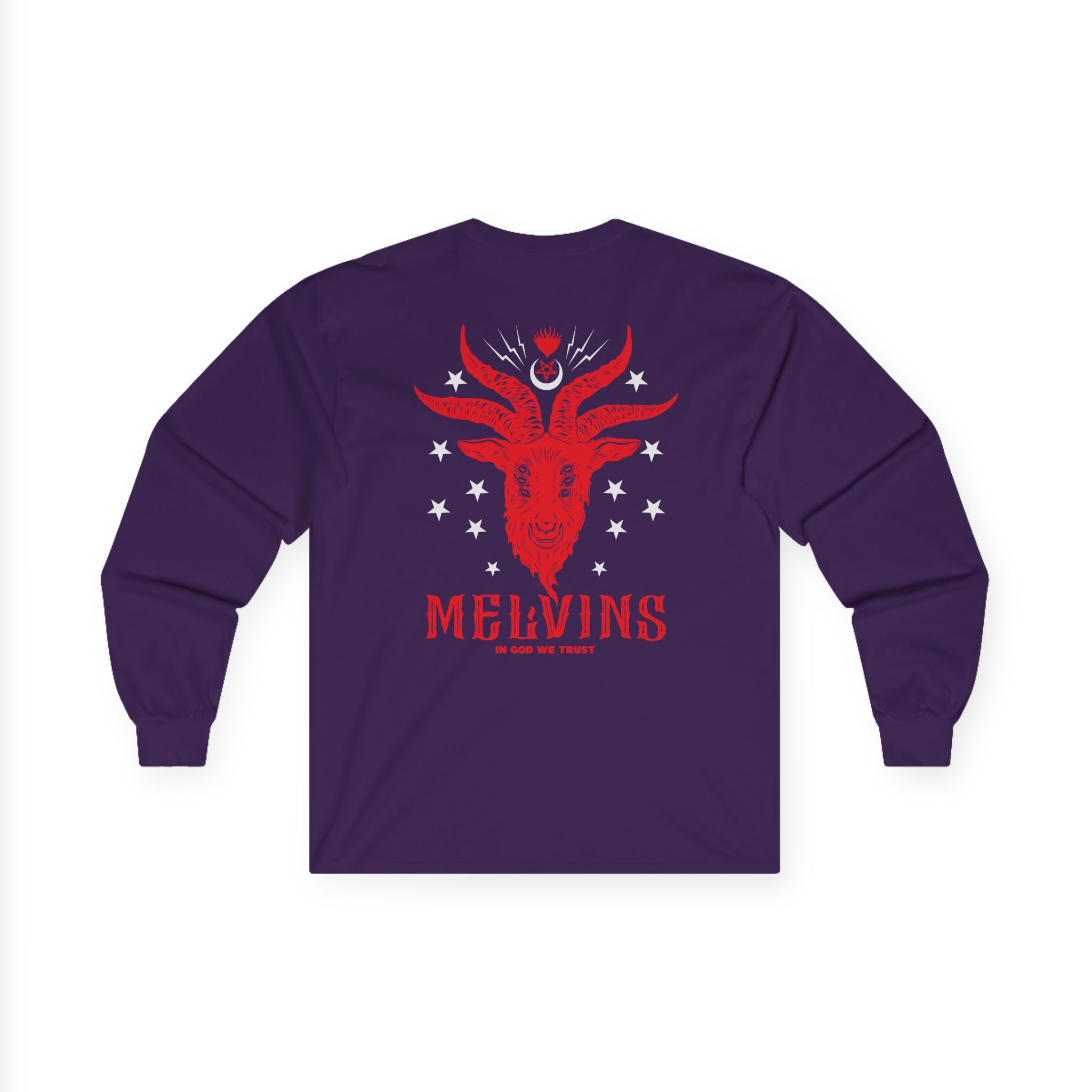 Melvins in God We Trust Unisex Ultra Cotton Long Sleeve Tee