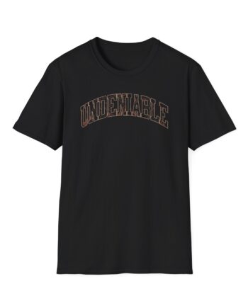 Max Holloway Undeniable Burgundy Unisex Softstyle T-Shirt