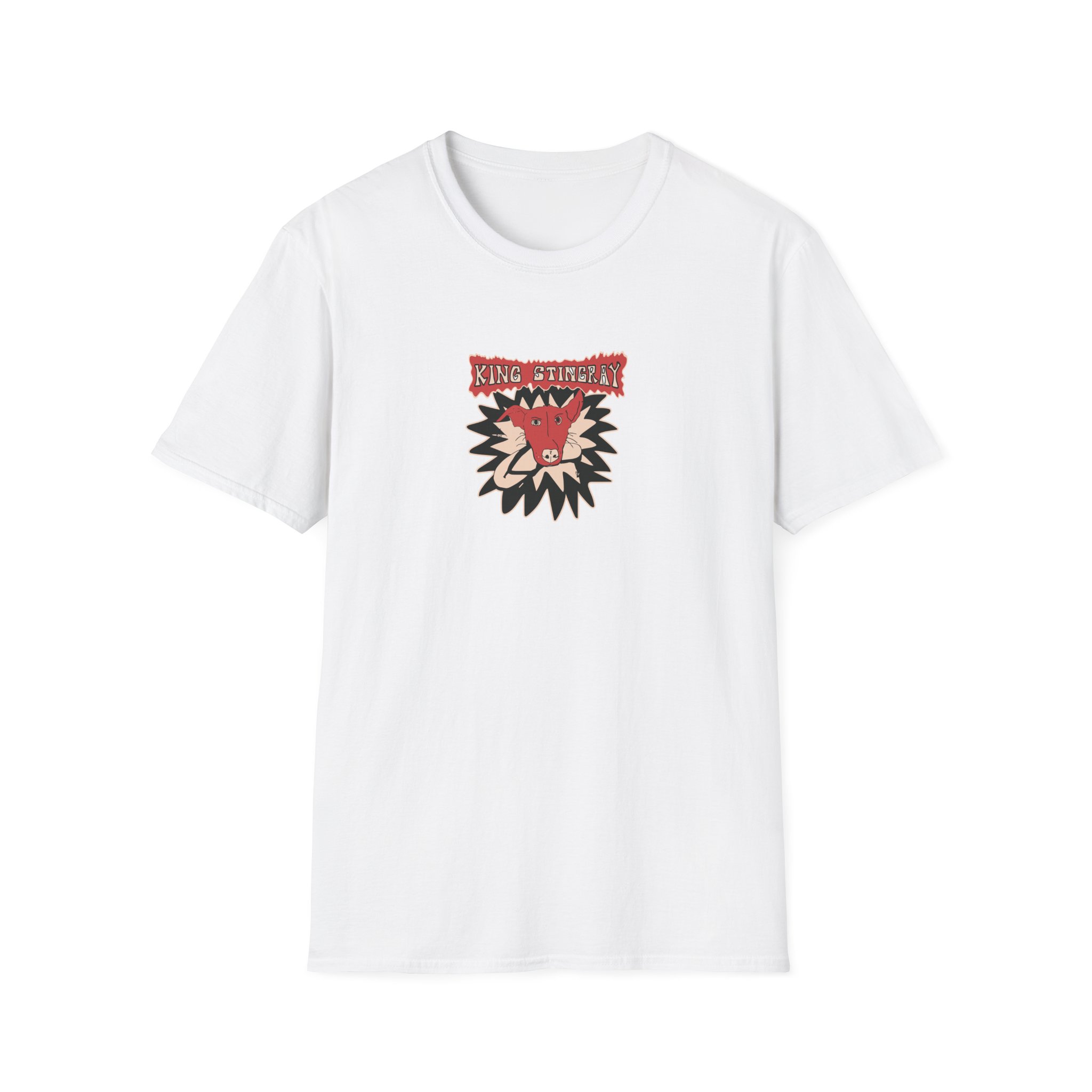 King Stingray Dog With Thong Unisex Softstyle T-Shirt