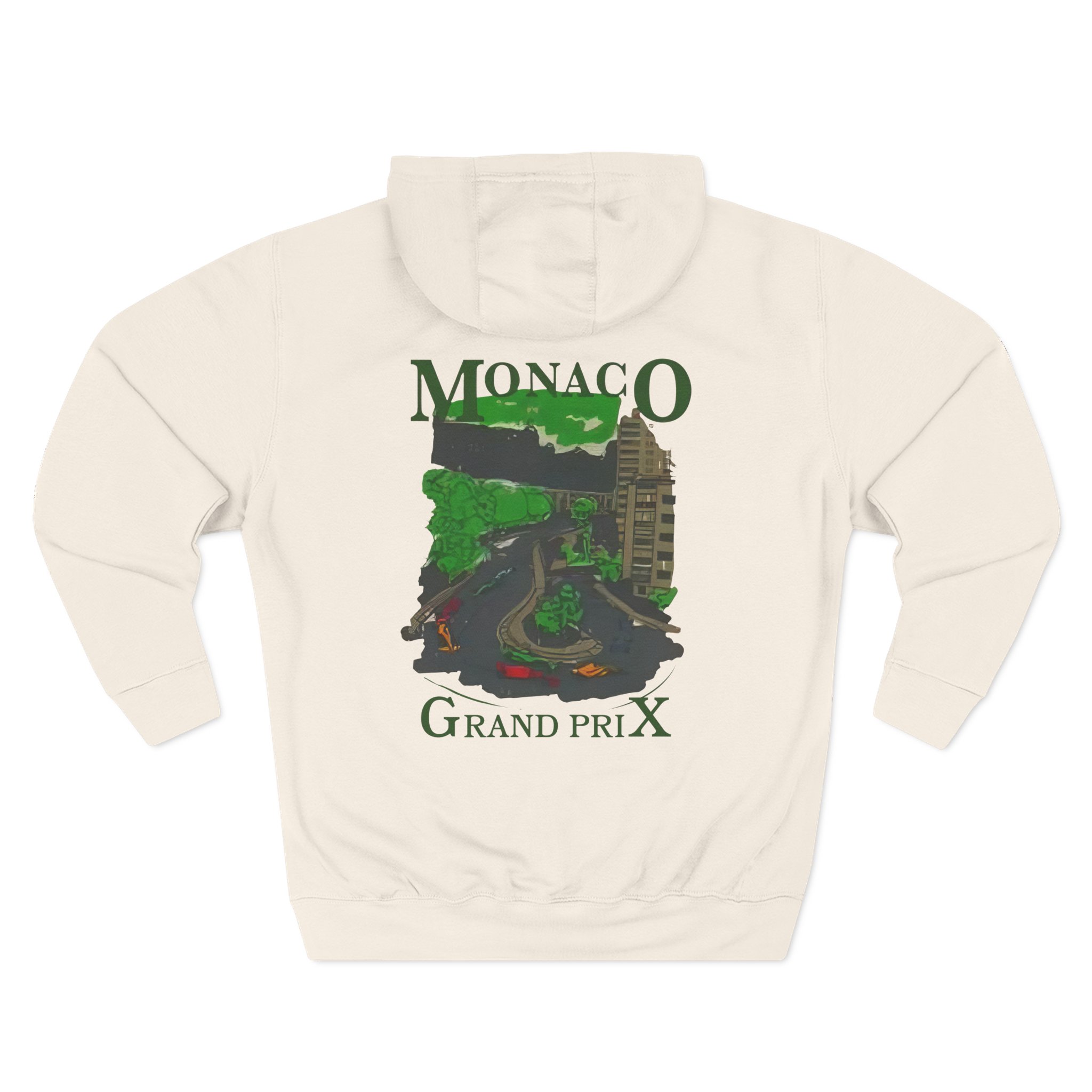 BB Monaco Turn 6 Three-Panel Fleece Hoodie