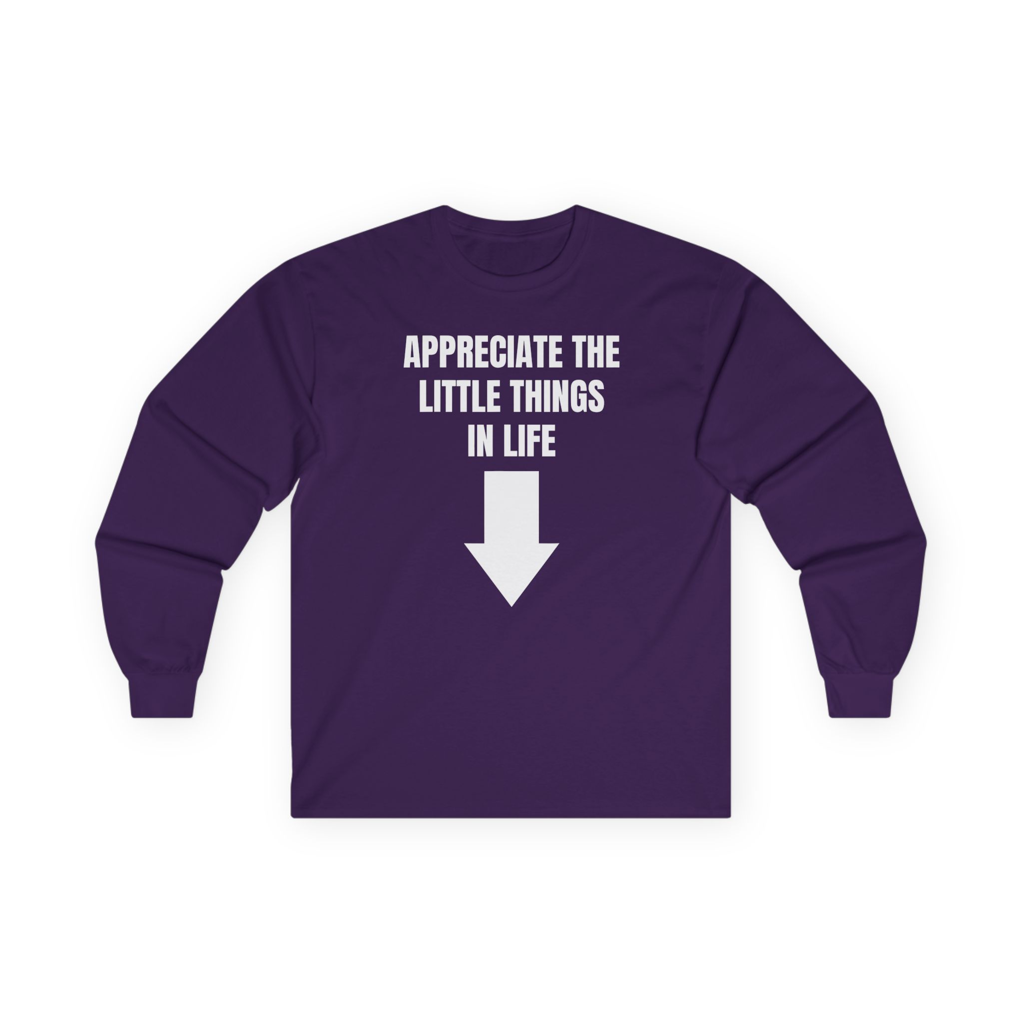 Jynxzi Appreciate the Little Things in Life Unisex Ultra Cotton Long Sleeve Tee