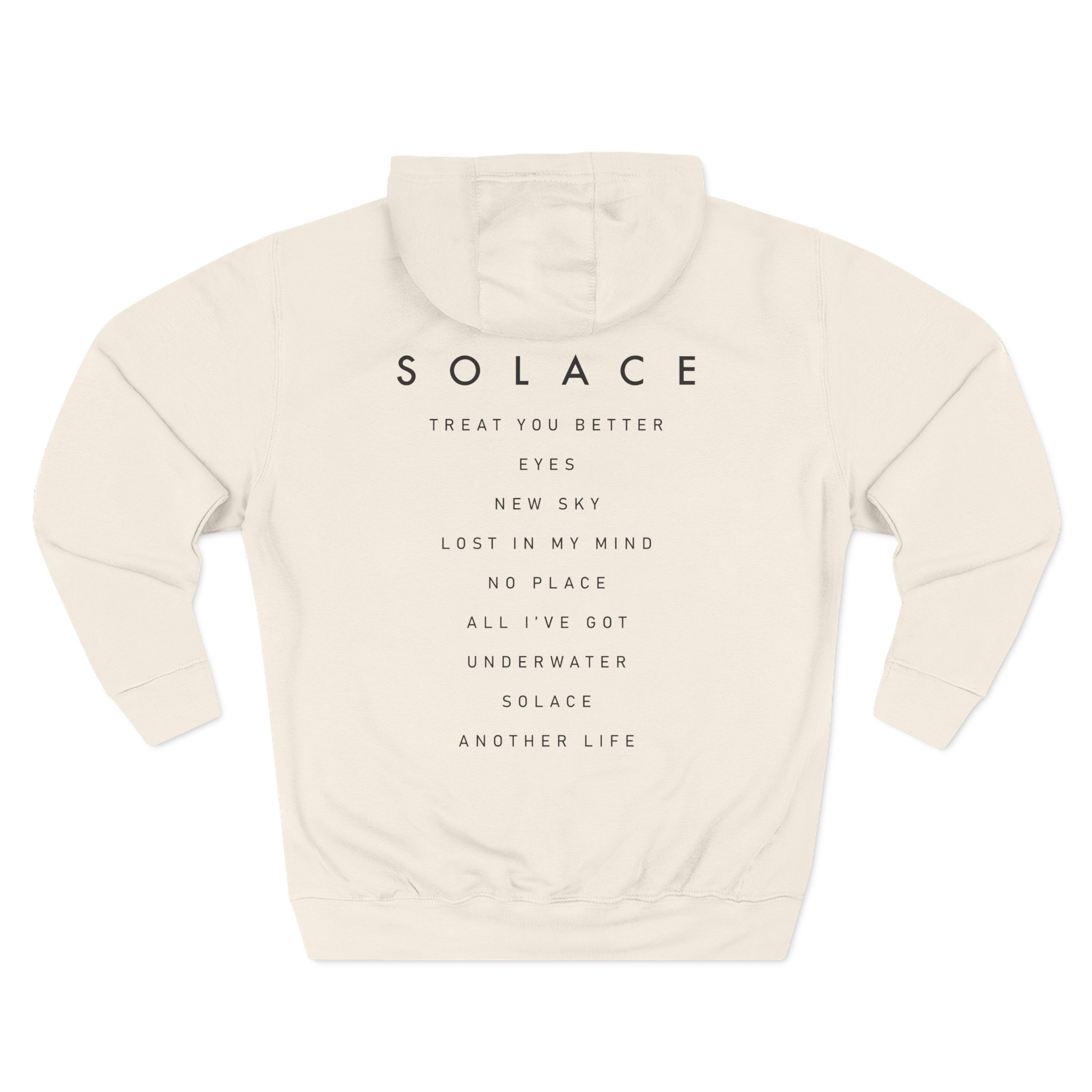 Rufus Du Sol Three-Panel Fleece Hoodie