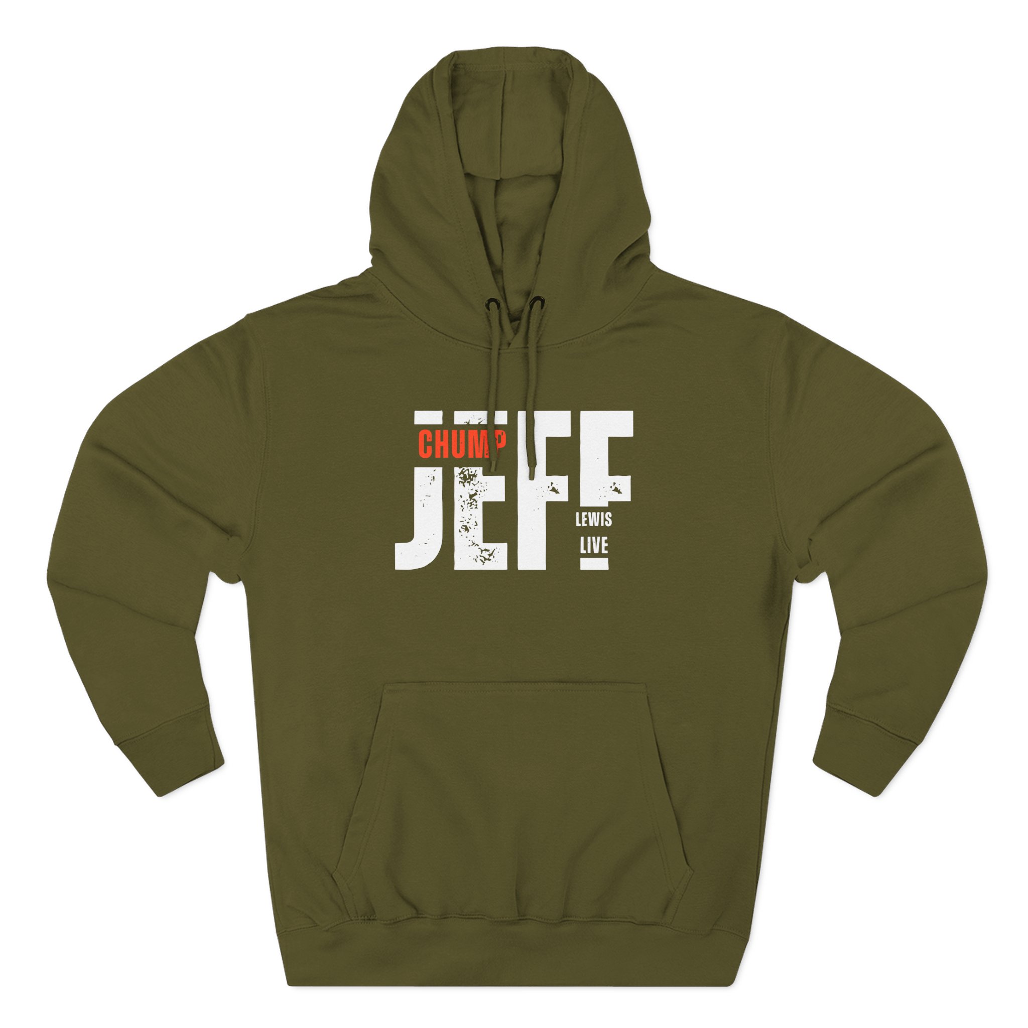 Jeffrey Lewis Jll Chump Three-Panel Fleece Hoodie