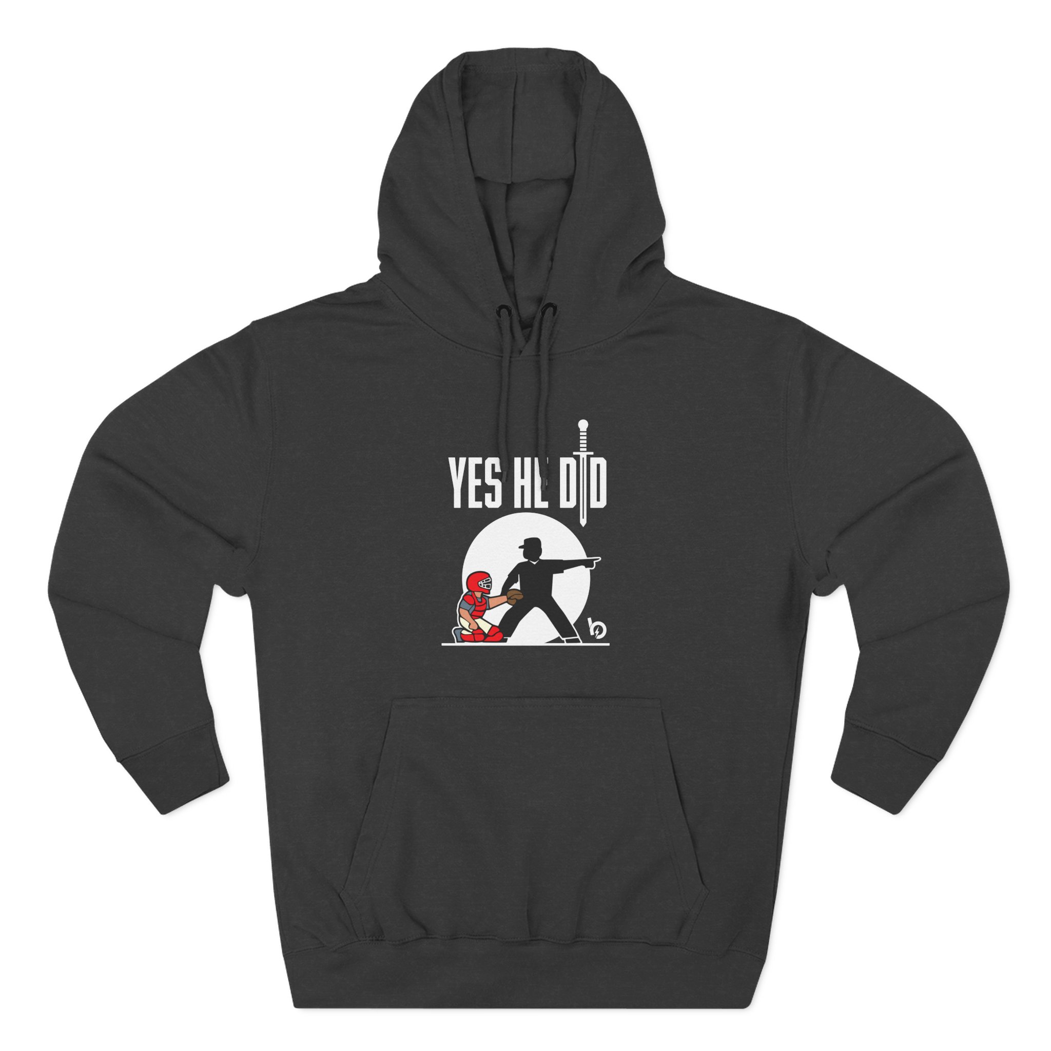 Trevor Bauer Yes He Did Three-Panel Fleece Hoodie