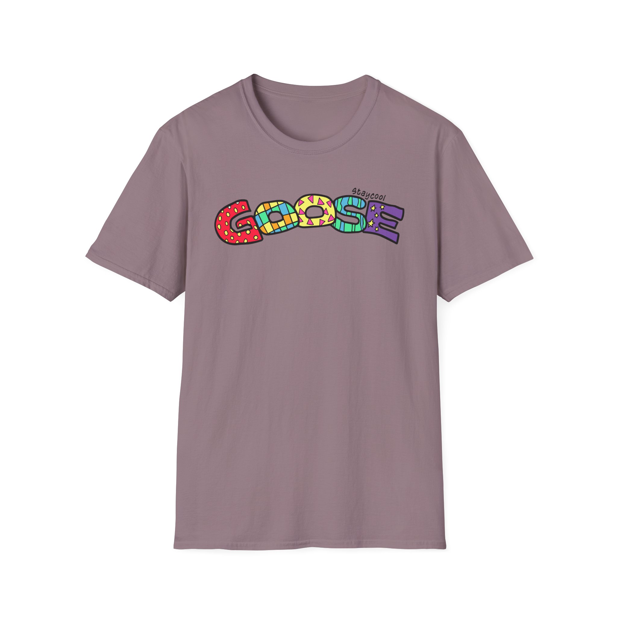 Goose x Staycool Rainbow Unisex Softstyle T-Shirt