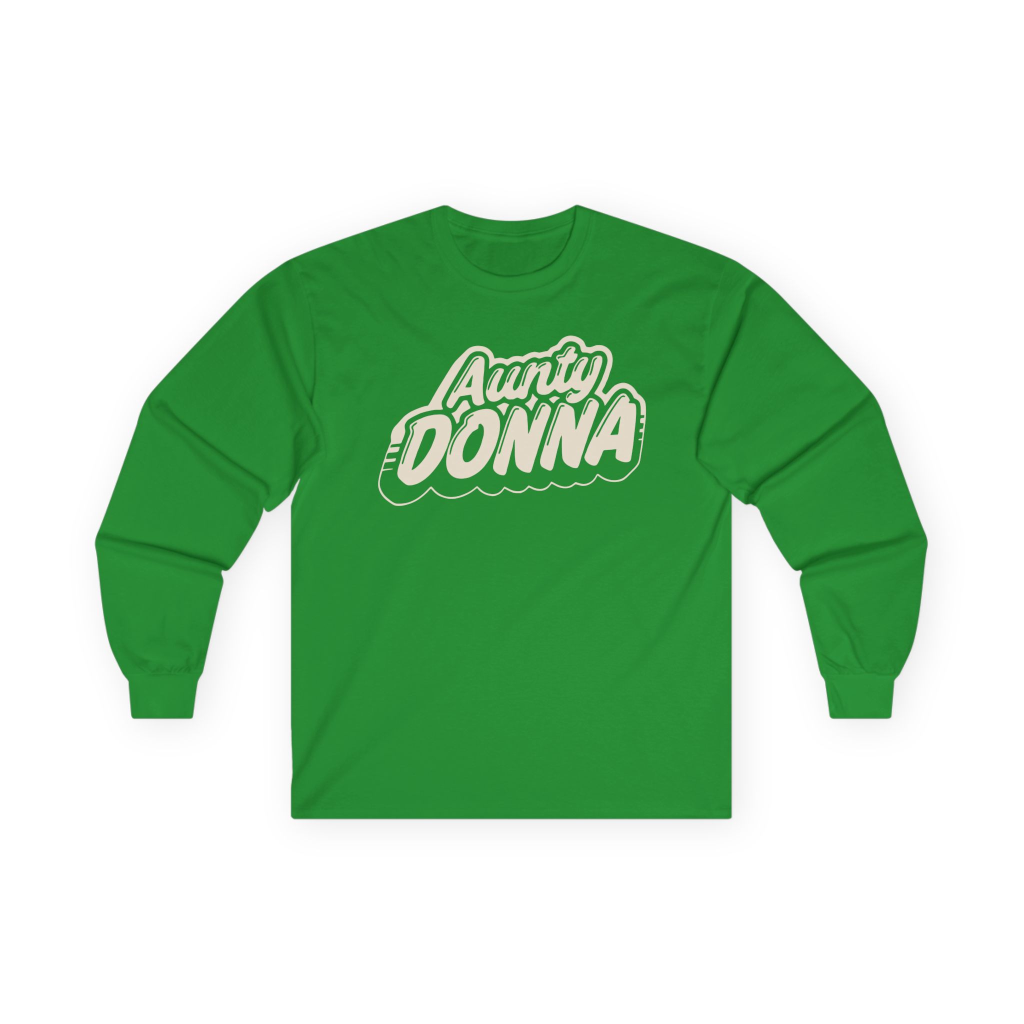 Aunty Donna Bubble Logo Unisex Ultra Cotton Long Sleeve Tee