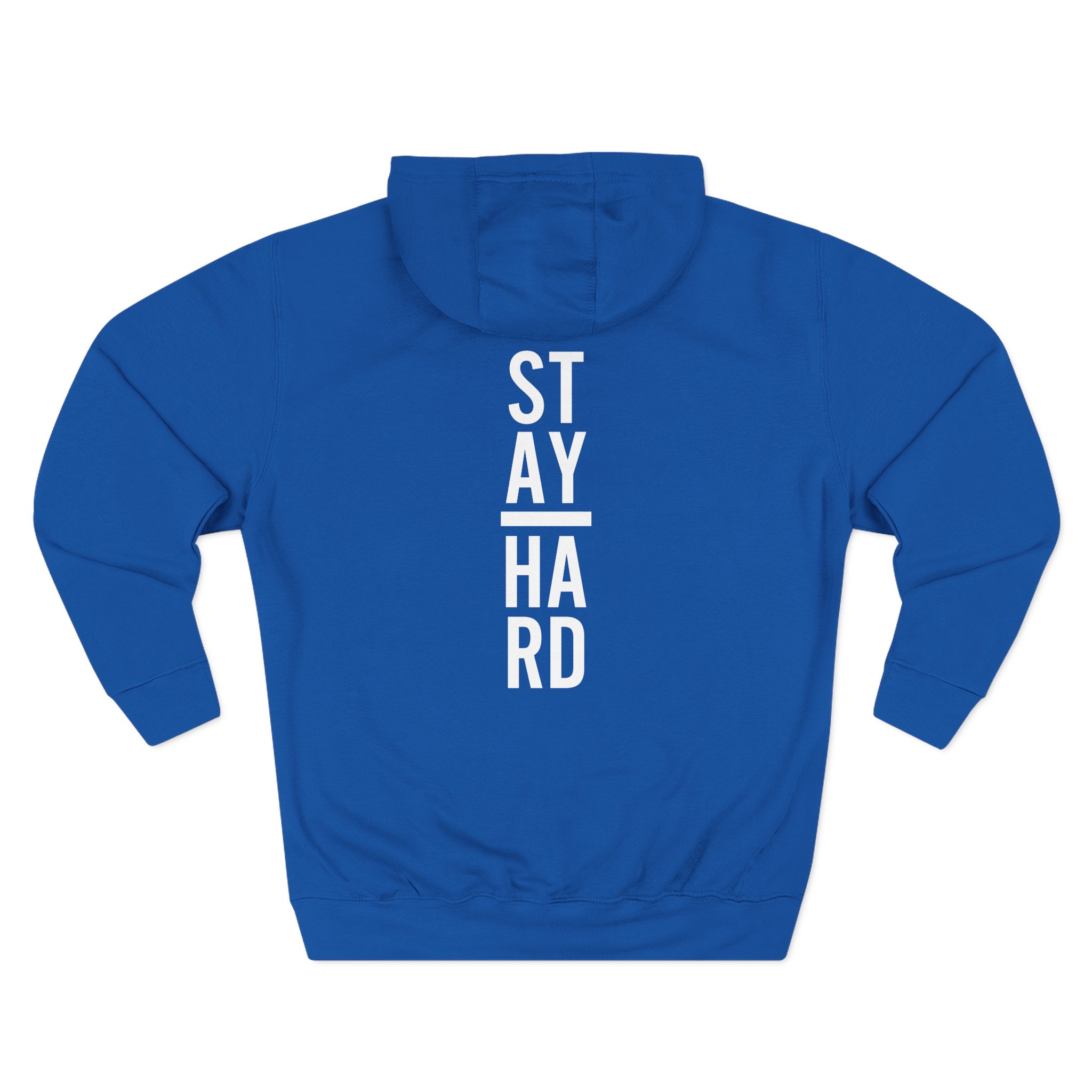 David Goggins Stay Hard Three-Panel Fleece Hoodie