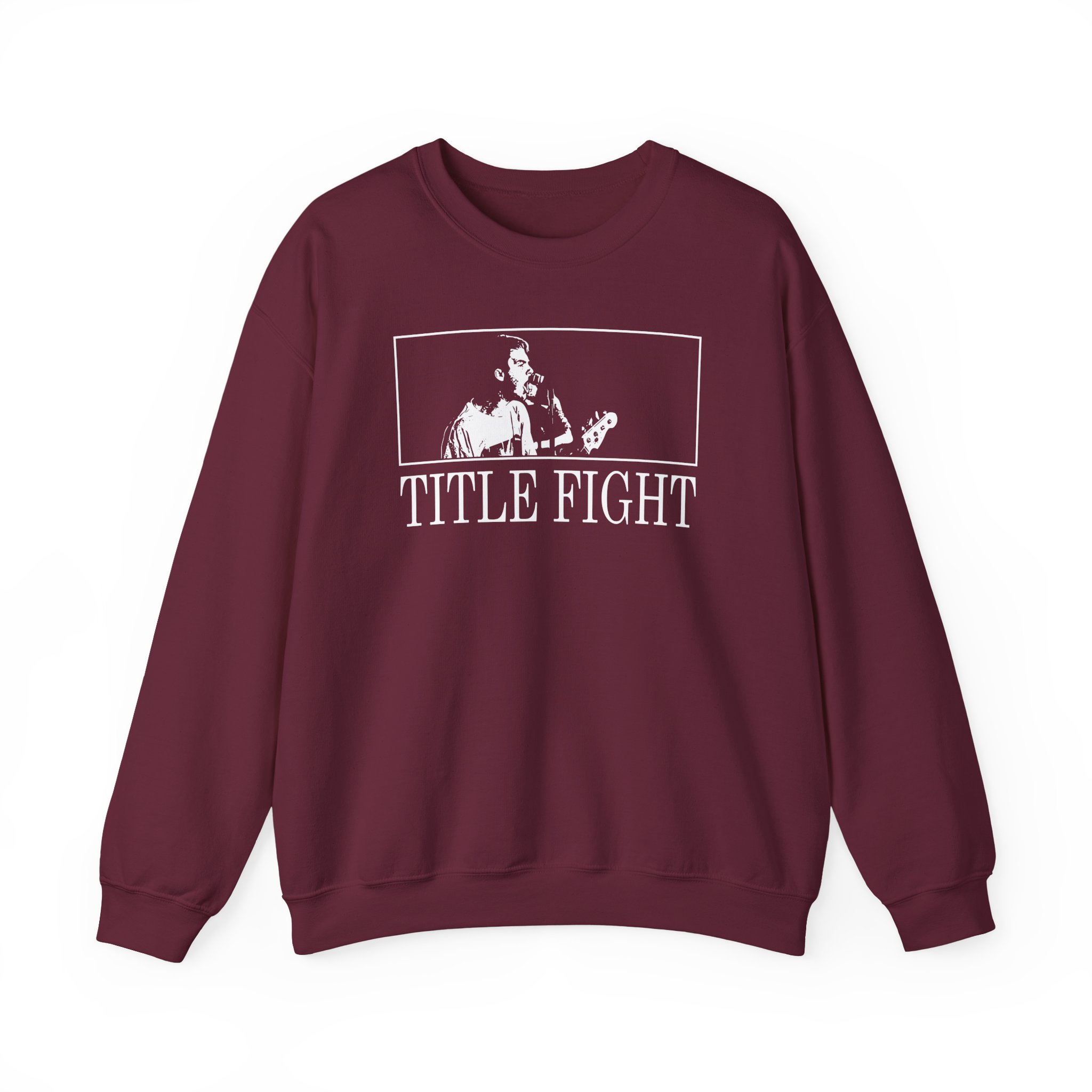 Title Fight Unisex Heavy Blendâ„¢ Crewneck Sweatshirt