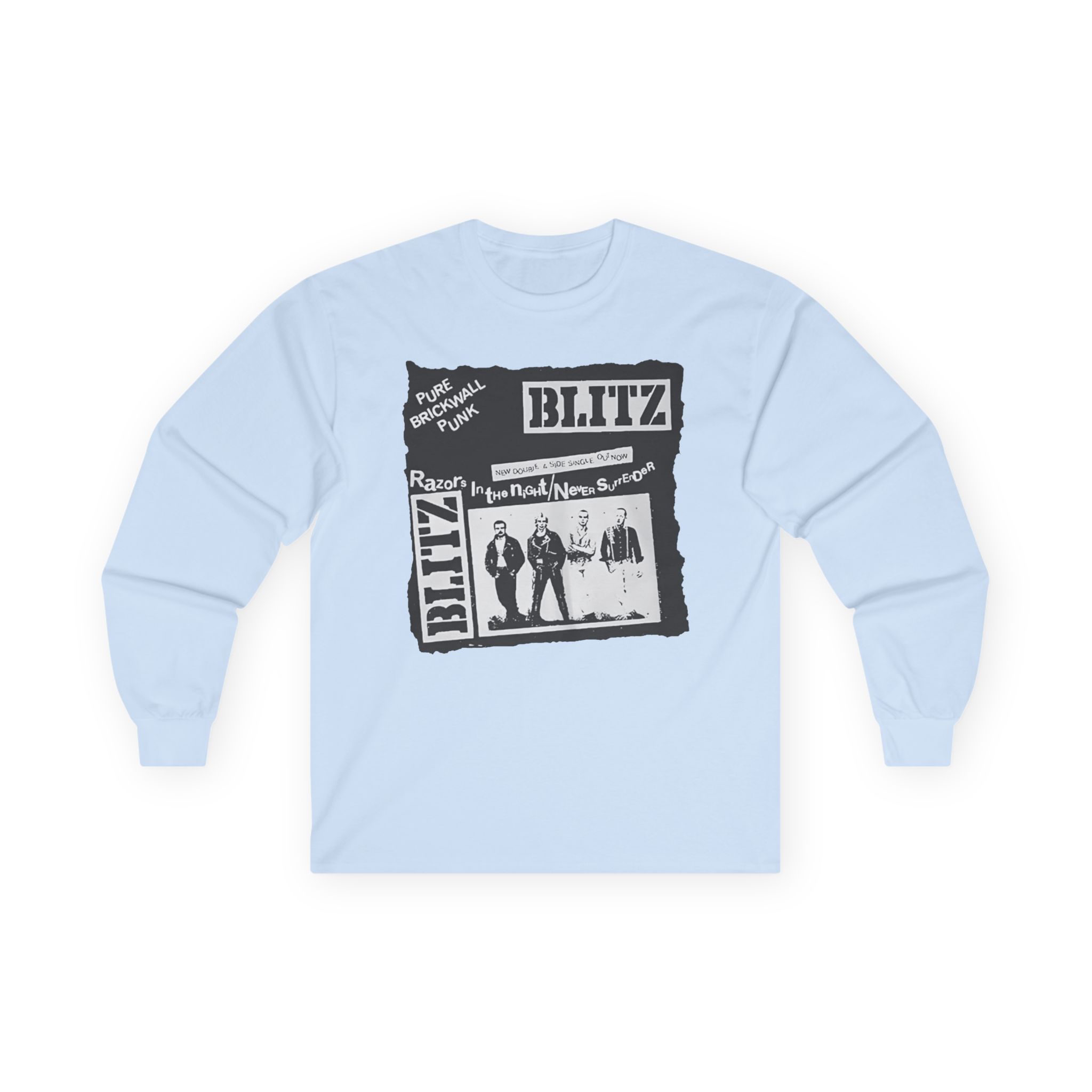 Blitz Pure Brick Wall Unisex Ultra Cotton Long Sleeve Tee