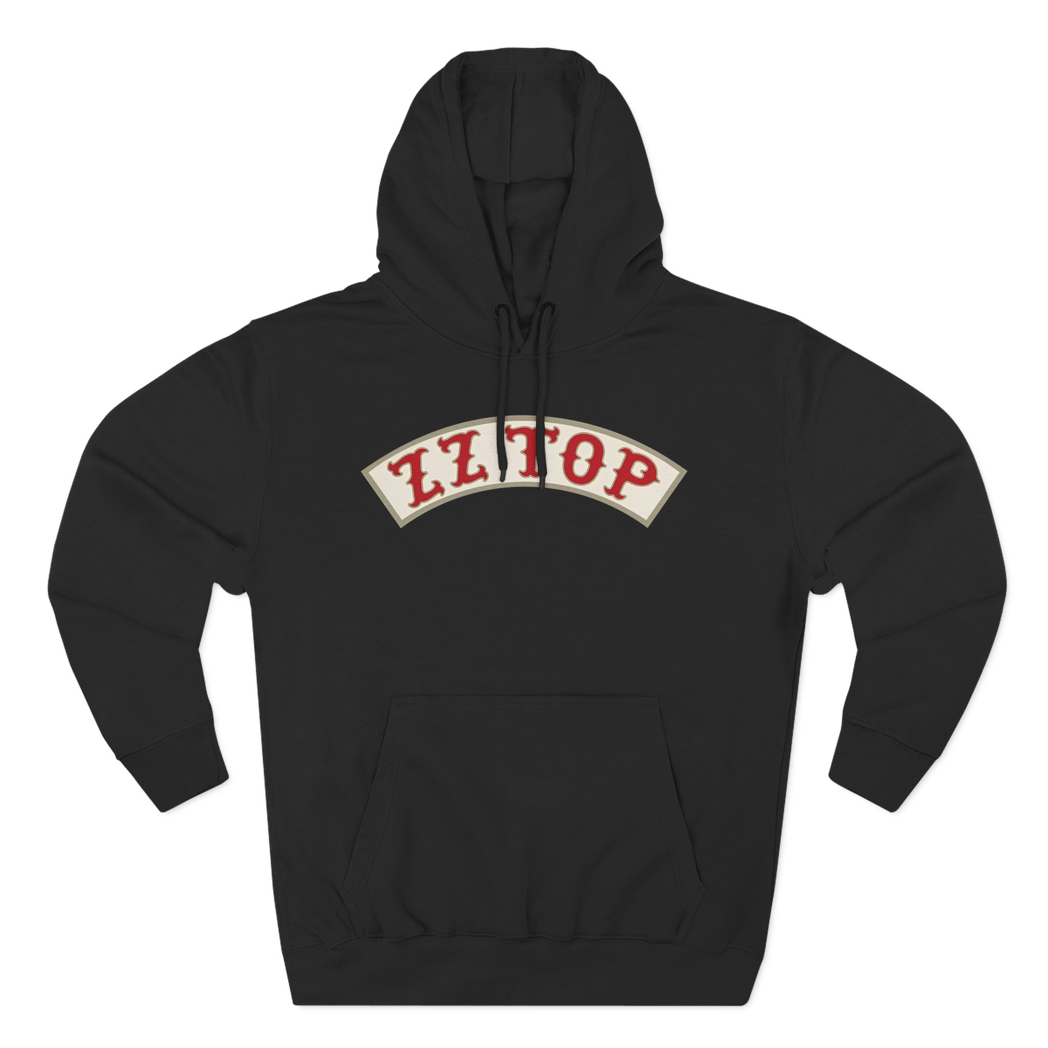 ZZ Top Banner Logo Three-Panel Fleece Hoodie