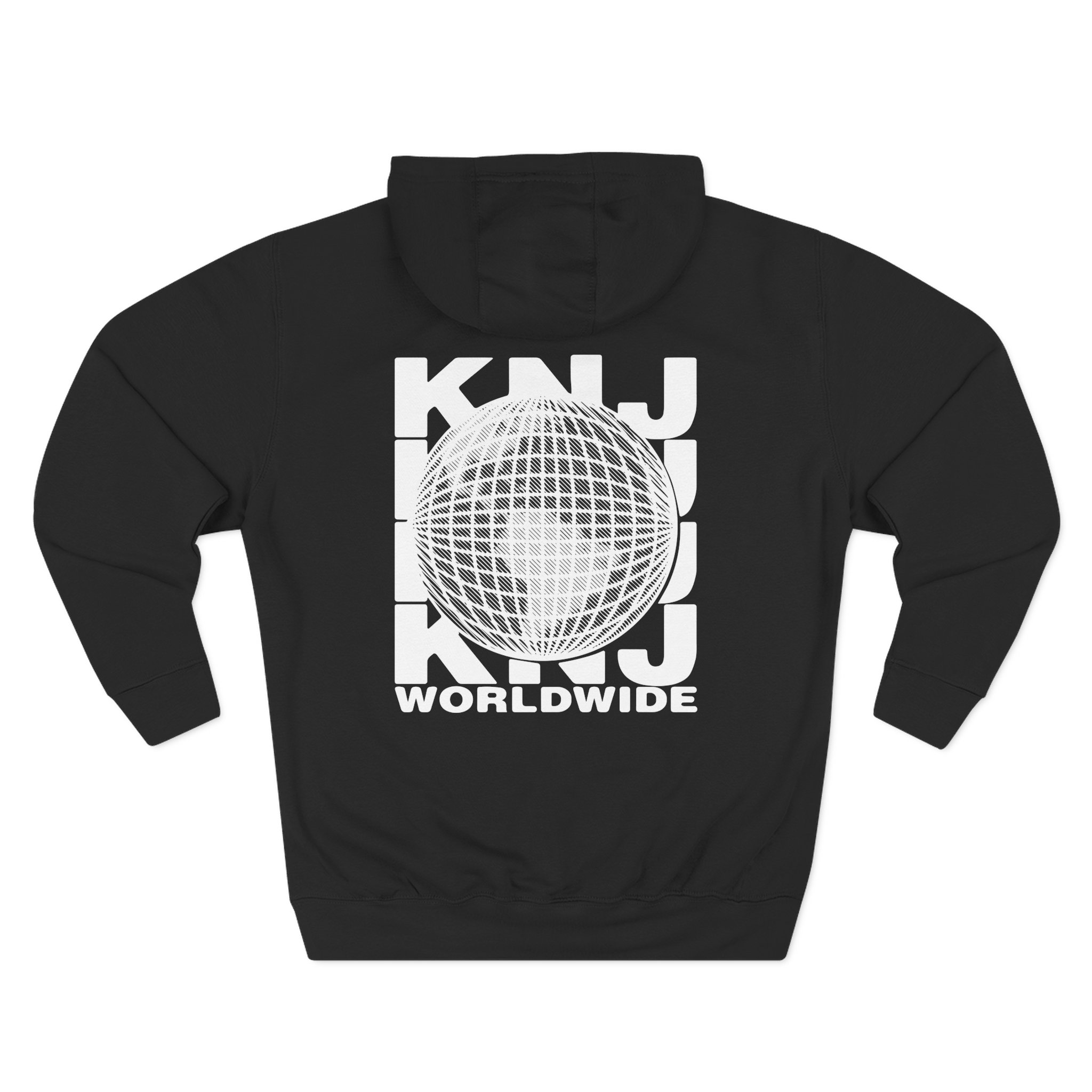 KNJ Worldwide Three-Panel Fleece Hoodie