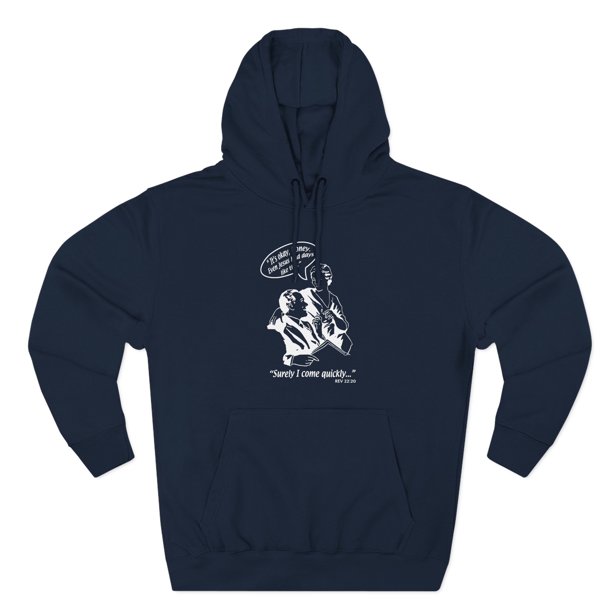 Puscifer Rev 22:20 Three-Panel Fleece Hoodie