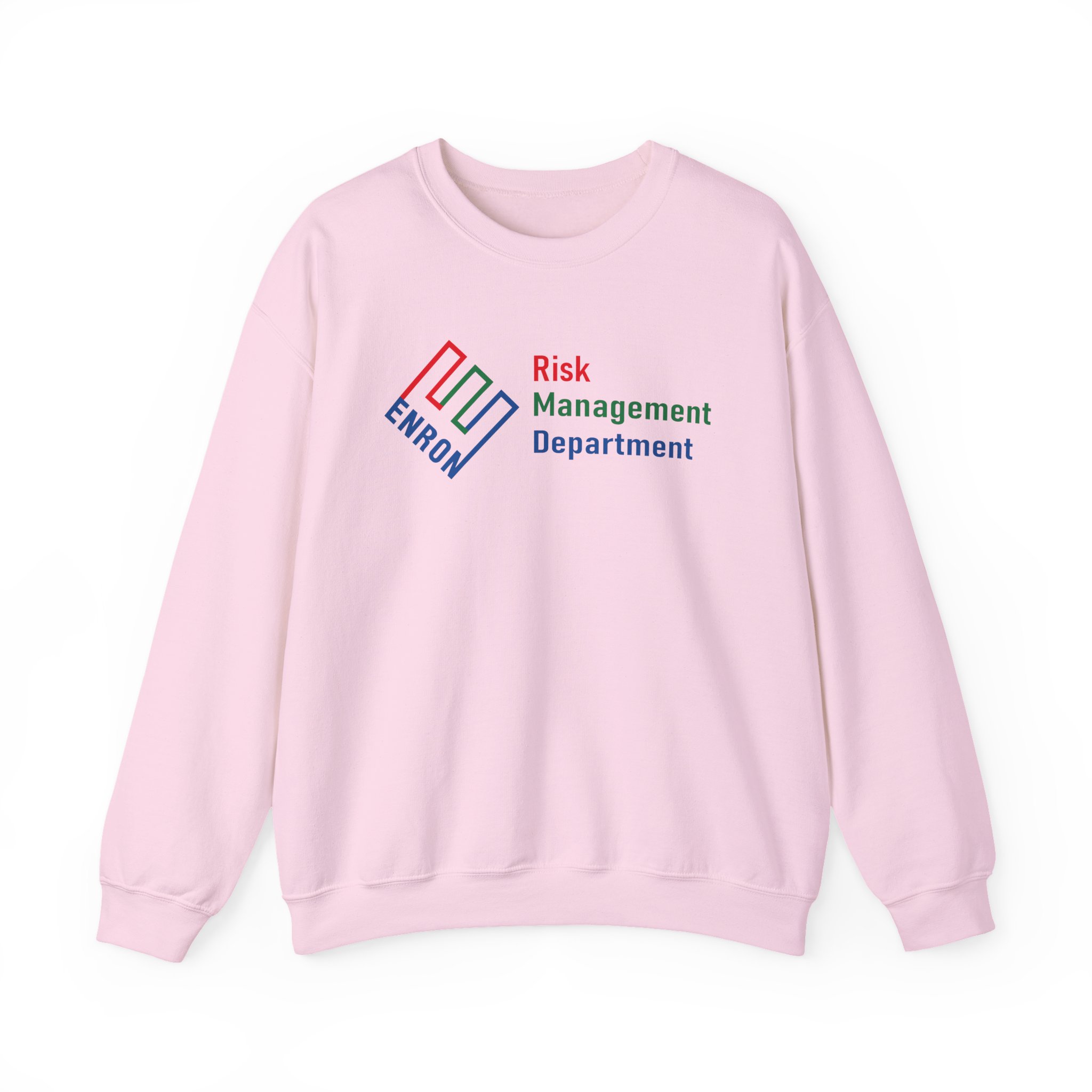 Atrioc Enron Risk Management Department Unisex Heavy Blendâ„¢ Crewneck Sweatshirt