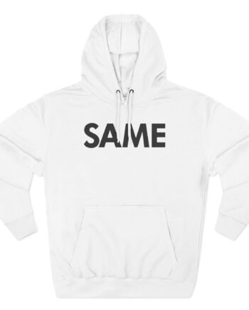 OTK Same Three-Panel Fleece Hoodie