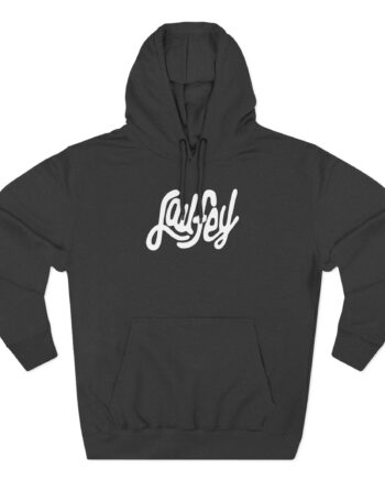 Laufey Logo Three-Panel Fleece Hoodie