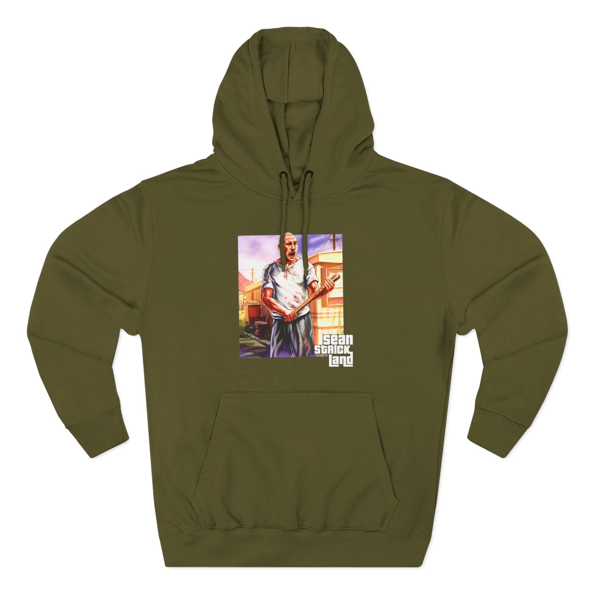 Sean Strickland Three-Panel Fleece Hoodie