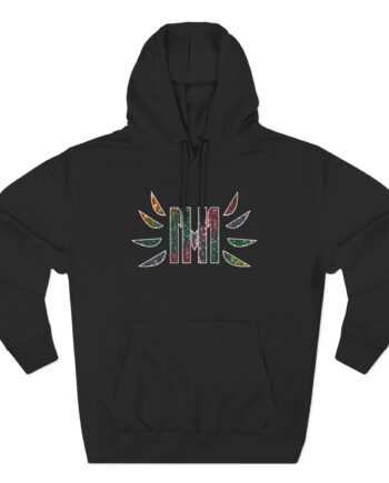 Heelmike Three-Panel Fleece Hoodie