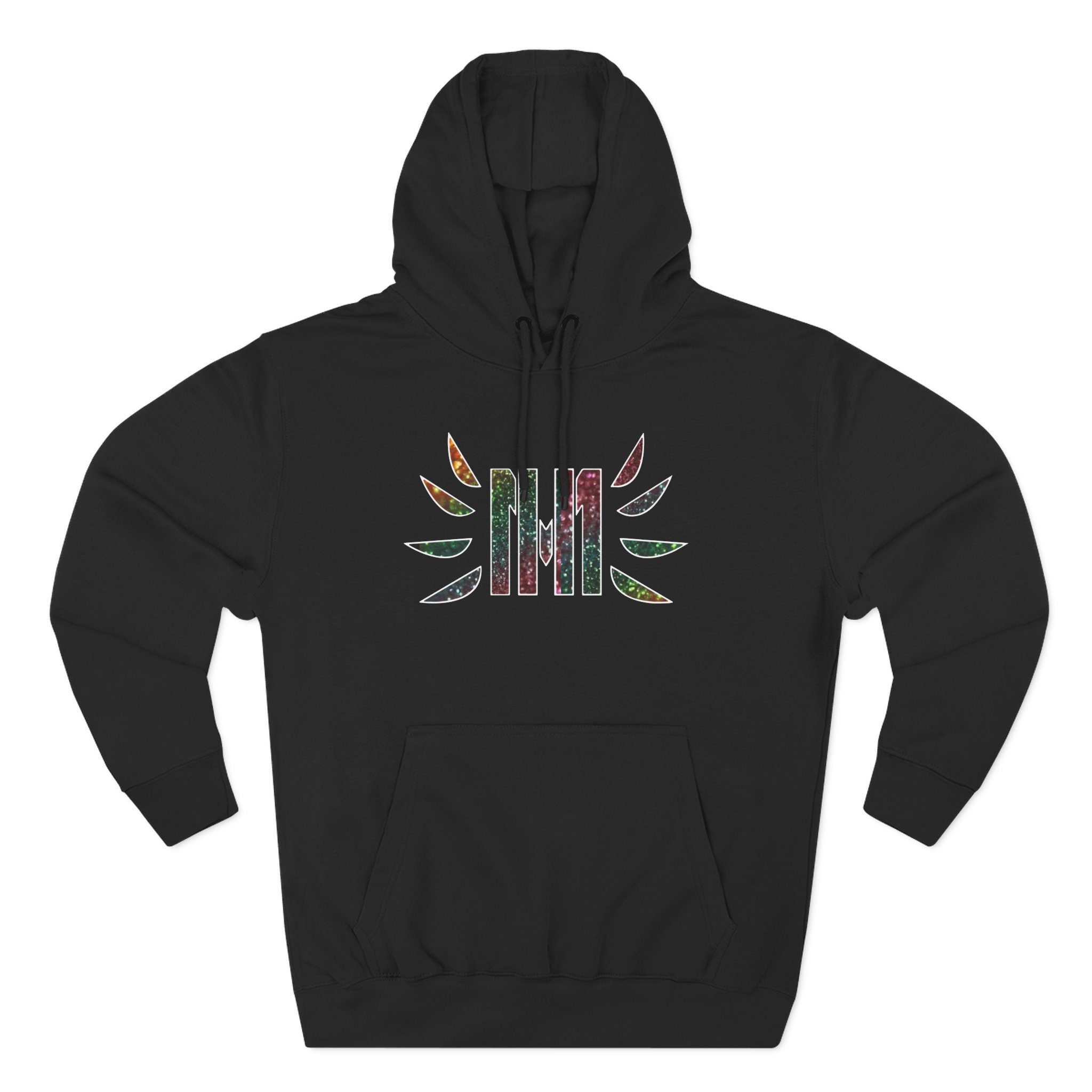 Heelmike Three-Panel Fleece Hoodie