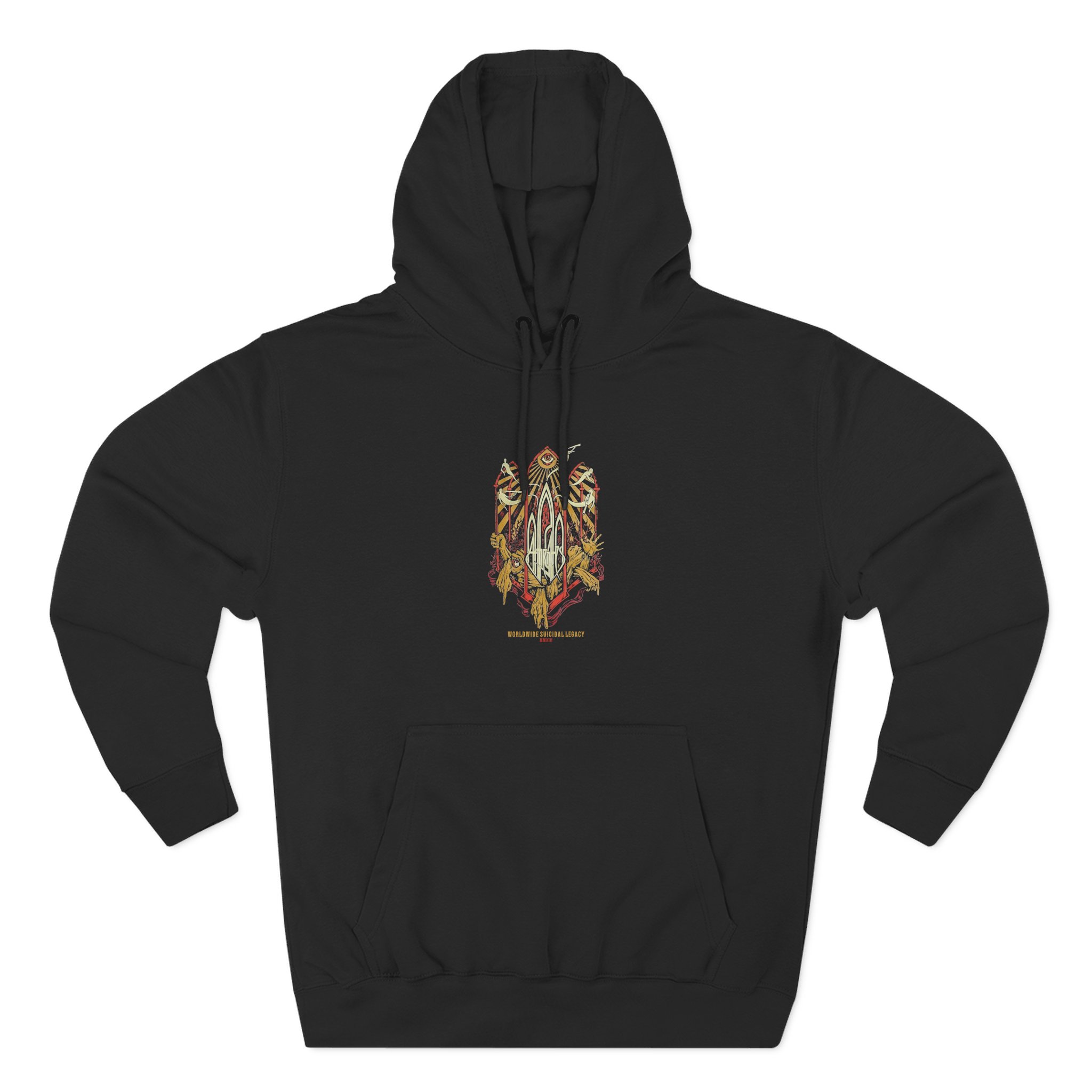 At the Gates Suicidal Legacy Three-panel Fleece Hoodie