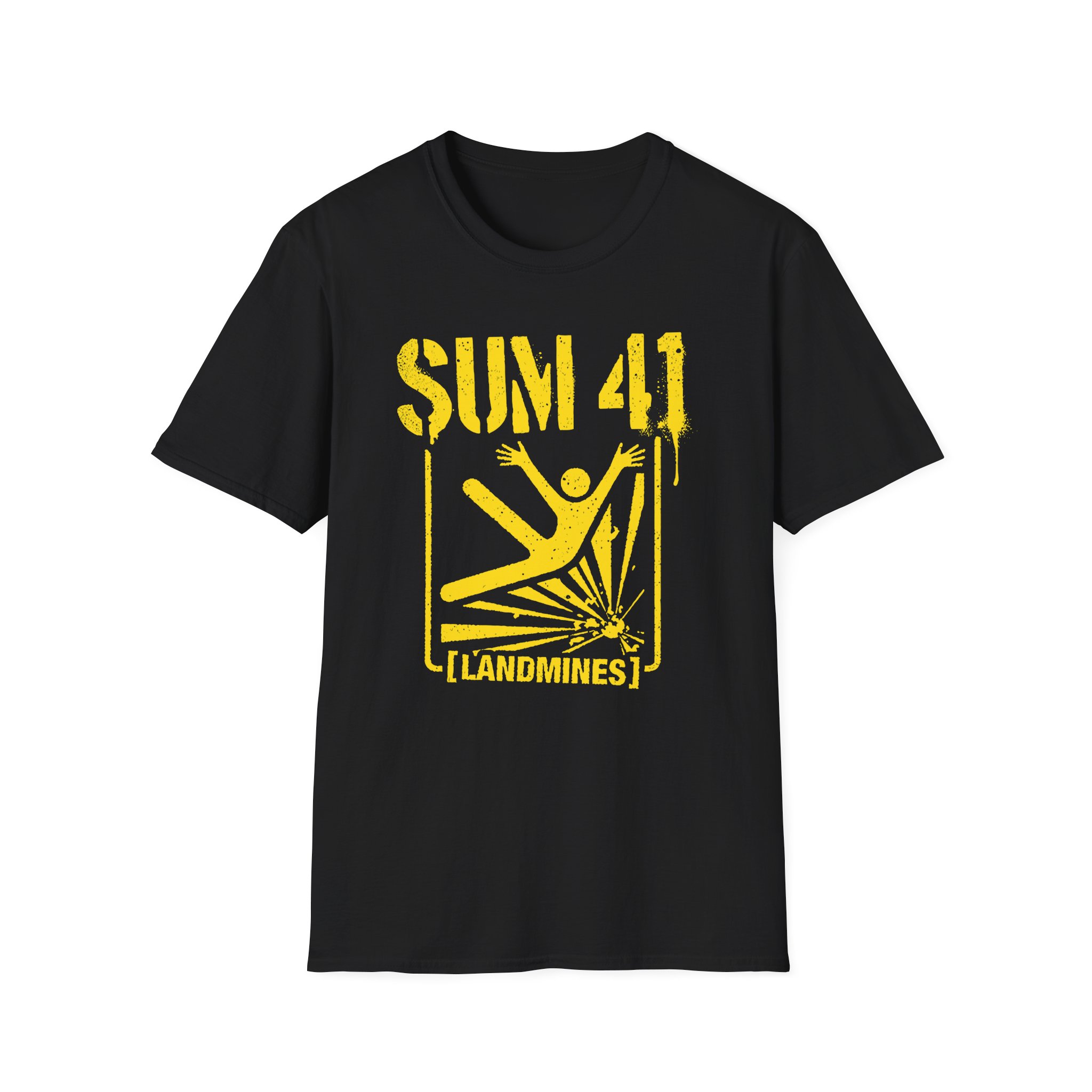 Sum 41 Landmines Unisex Softstyle T-Shirt