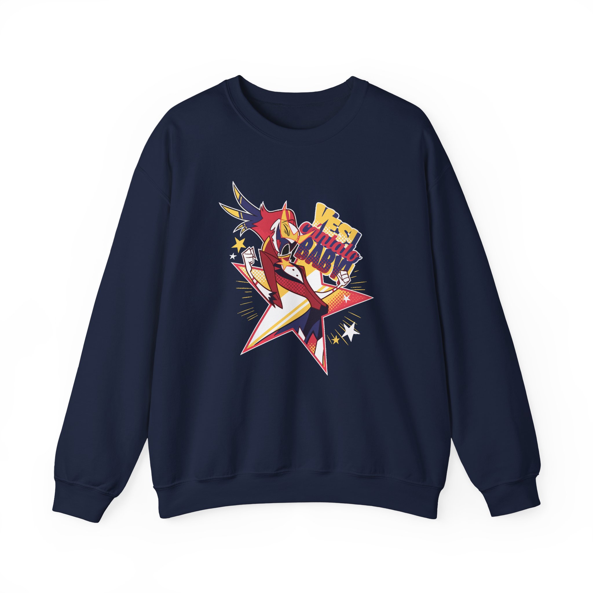 Vivziepop Vassago Cantalo Baby Unisex Heavy Blendâ„¢ Crewneck Sweatshirt