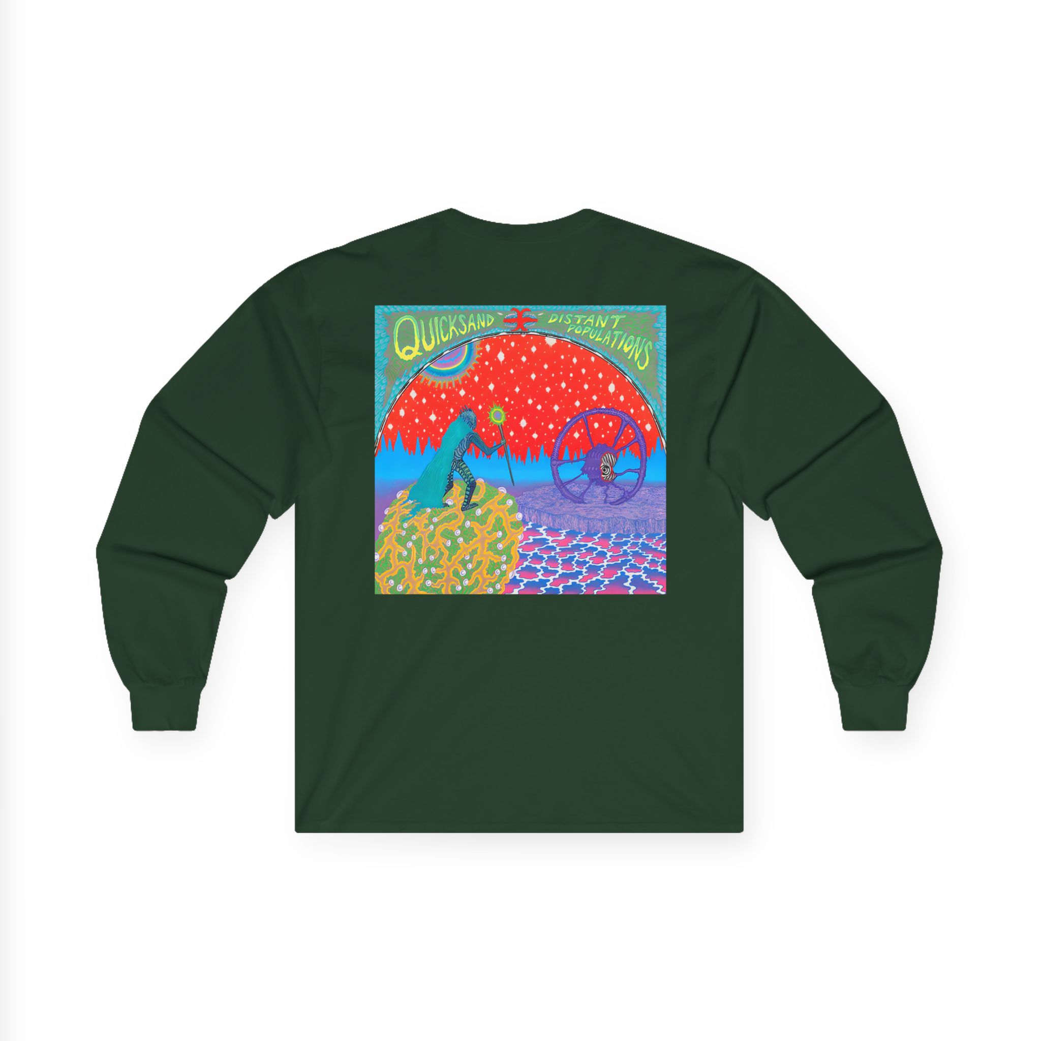 Quicksand Distant Populations Unisex Ultra Cotton Long Sleeve Tee