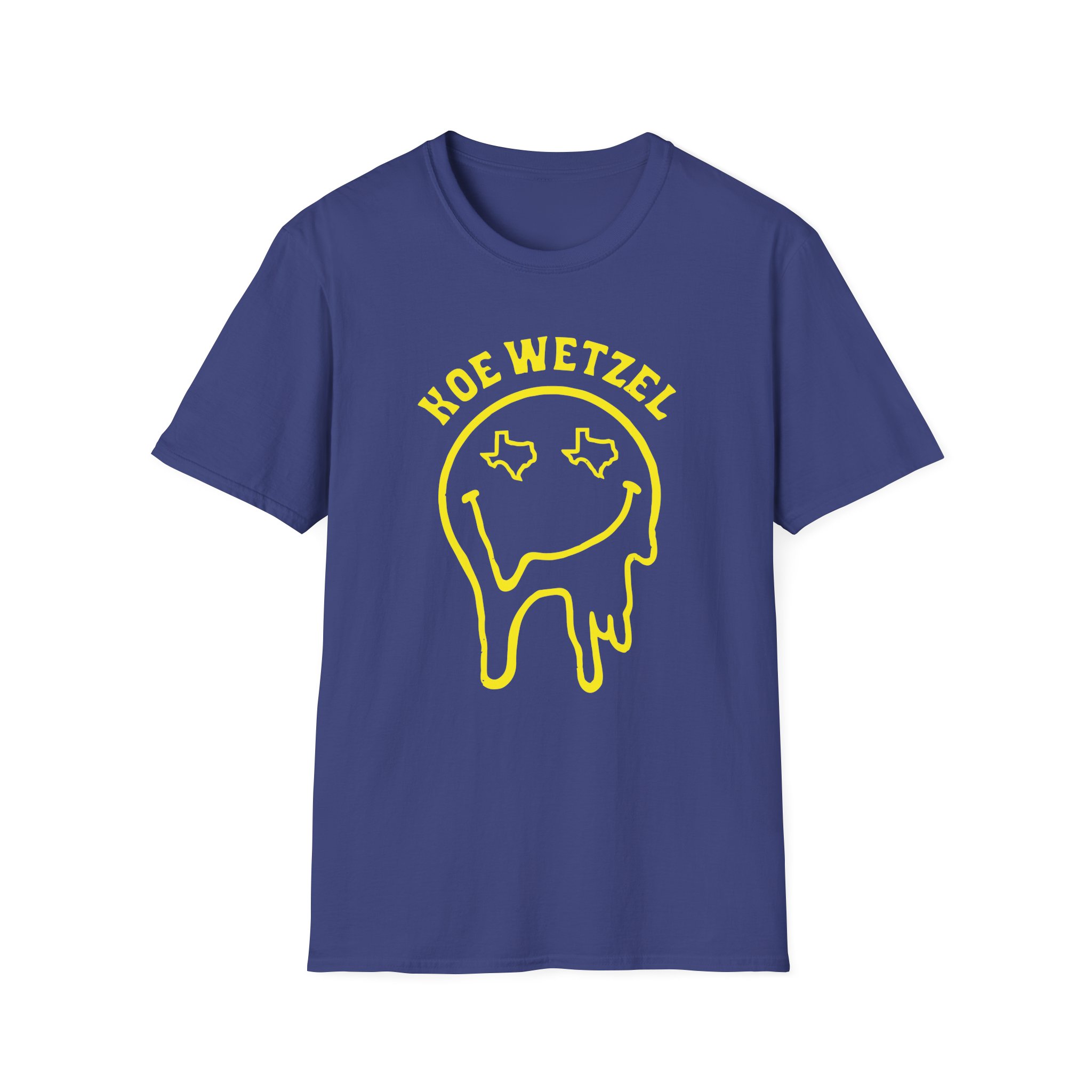 Koe Wetzel Drippy Smiley Unisex Softstyle T-Shirt