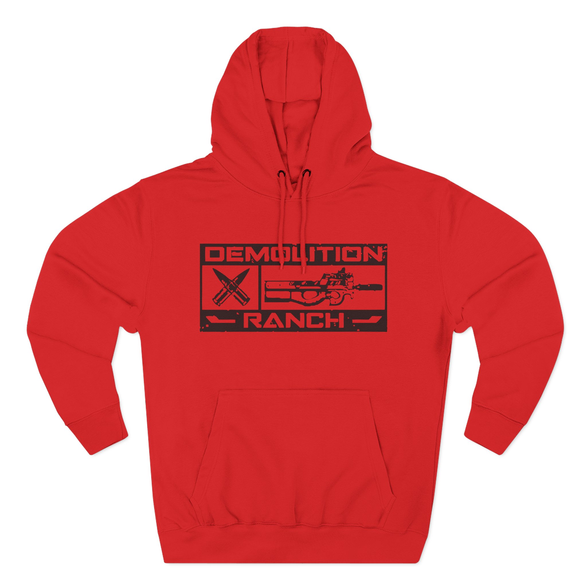 Demolition Ranch Three-Panel Fleece Hoodie