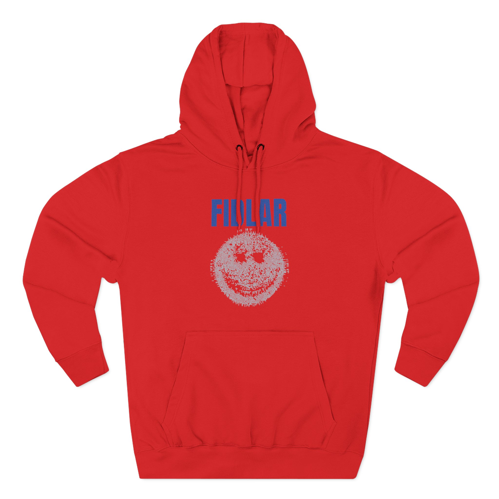 Fidlar Big Smiley Three-Panel Fleece Hoodie