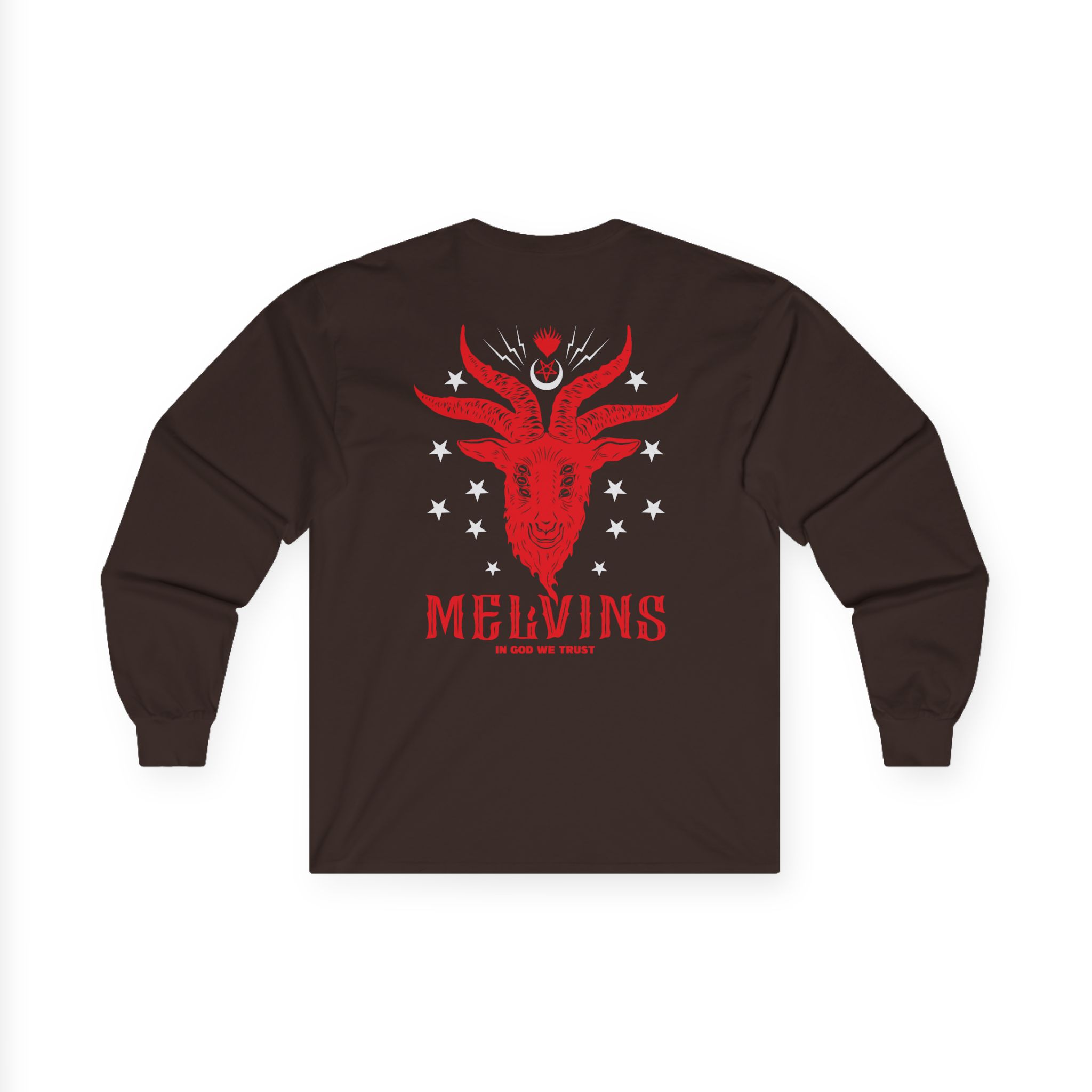 Melvins in God We Trust Unisex Ultra Cotton Long Sleeve Tee