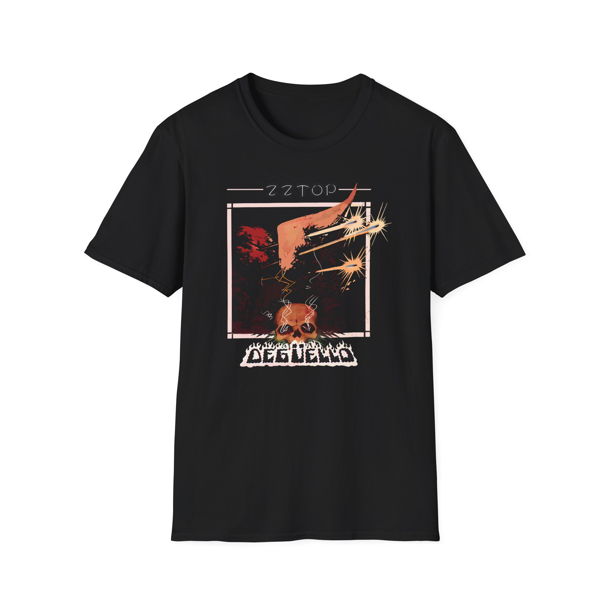 ZZ Top Degüello Unisex Softstyle T-Shirt