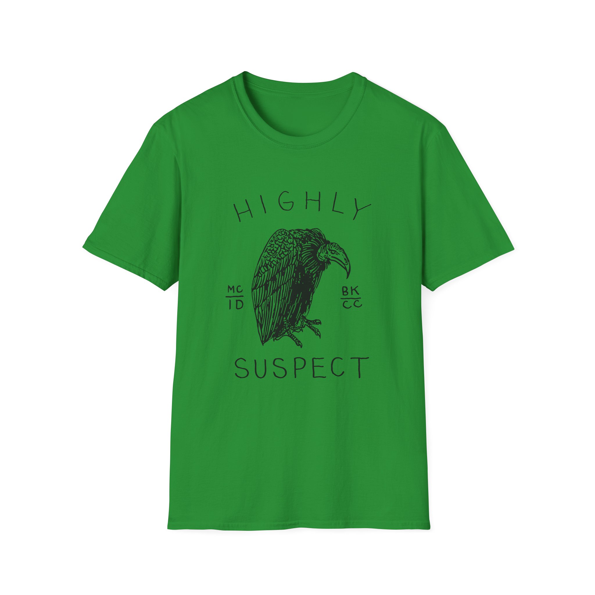 Highly Suspect Vulture Natural Unisex Softstyle T-shirt