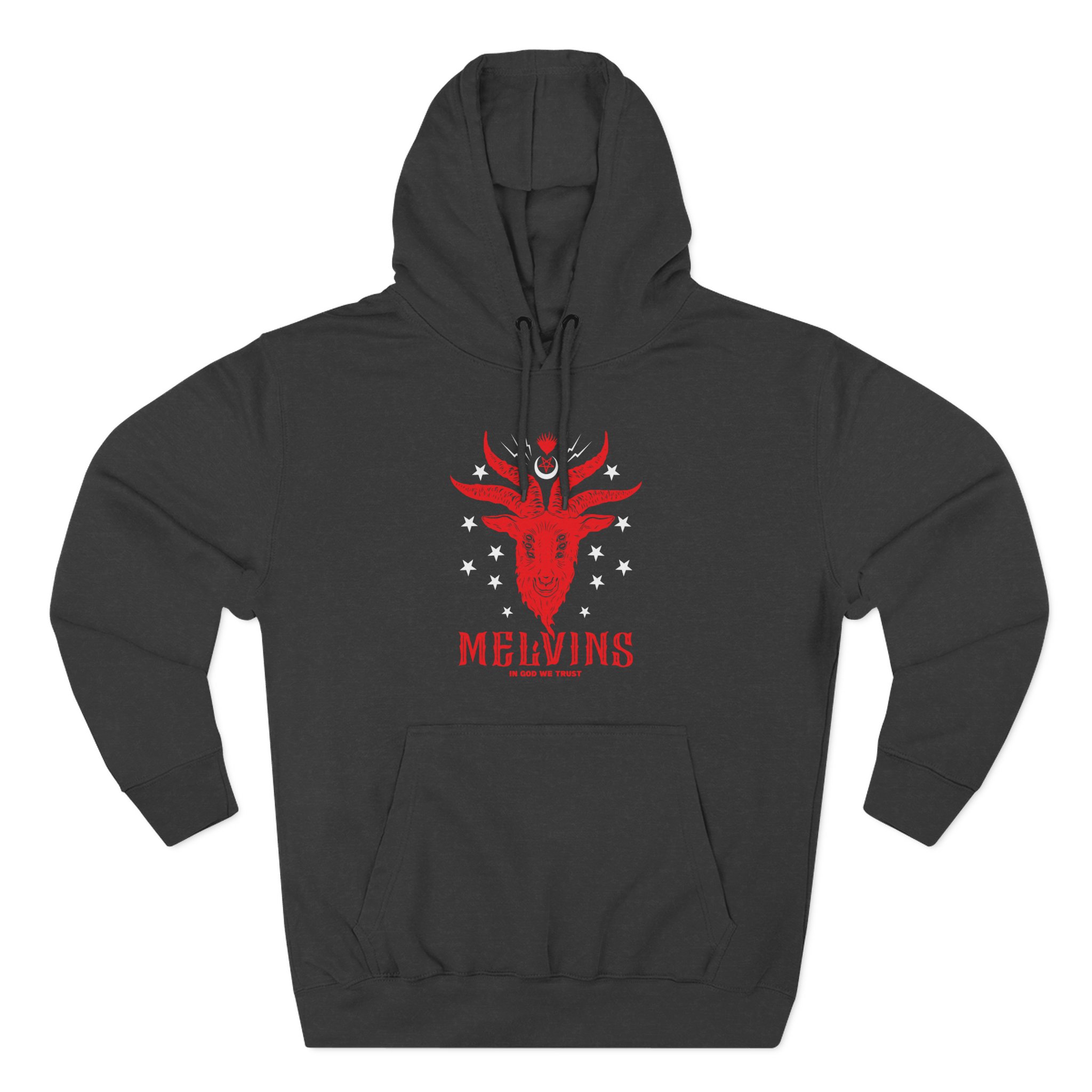 Melvins in God We Trust Three-Panel Fleece Hoodie