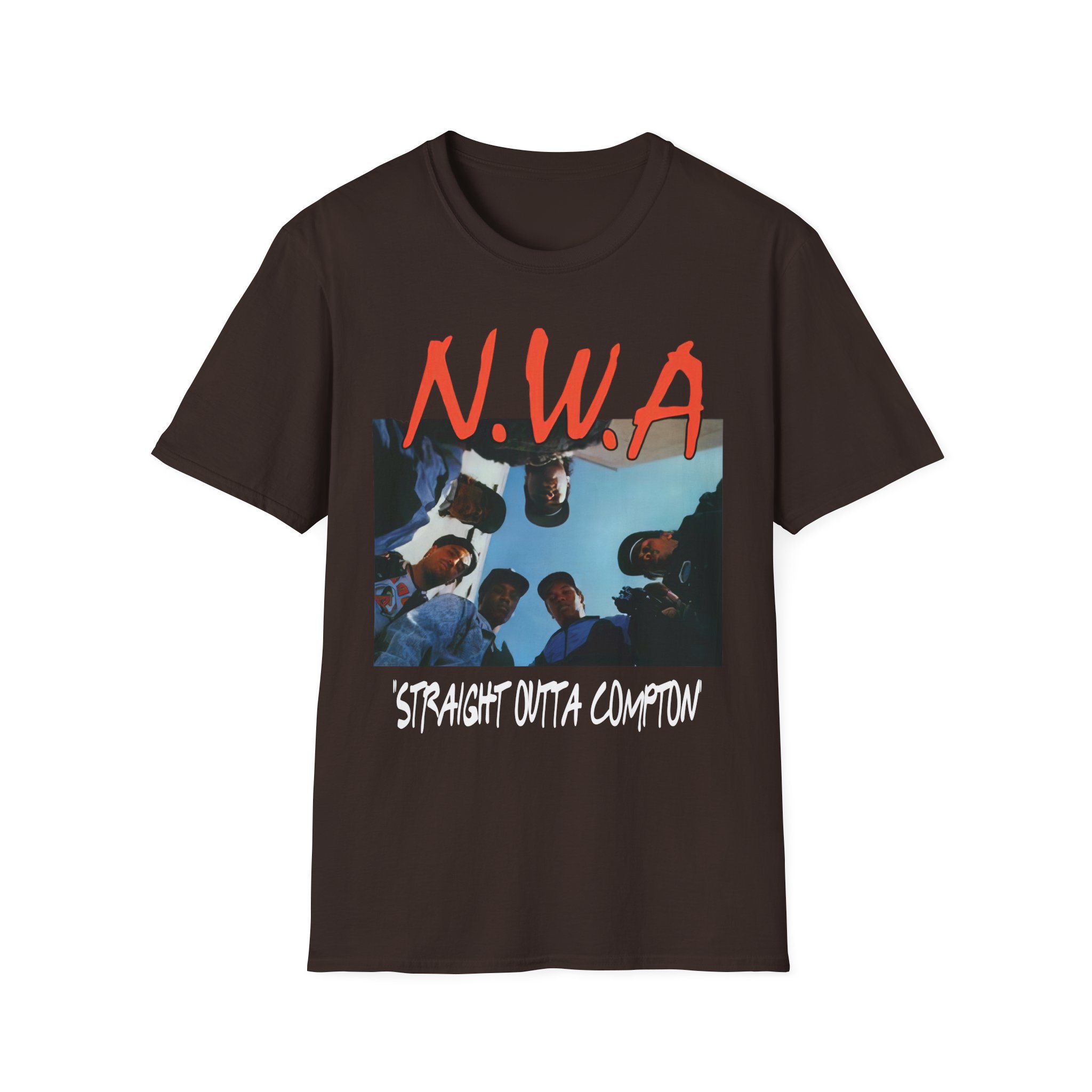 NWA Straight Outta Compton Unisex Softstyle T-Shirt
