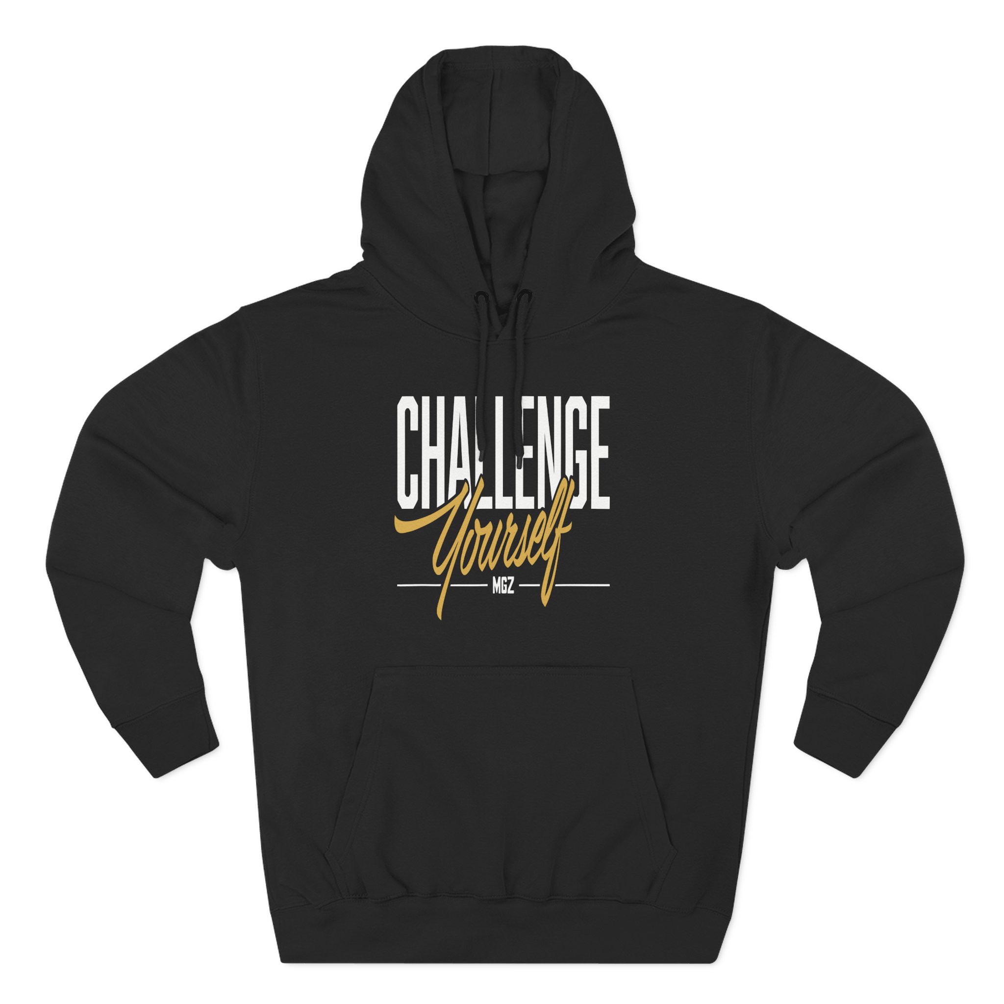 Morgz Mgz Challenge Yourself Three-Panel Fleece Hoodie