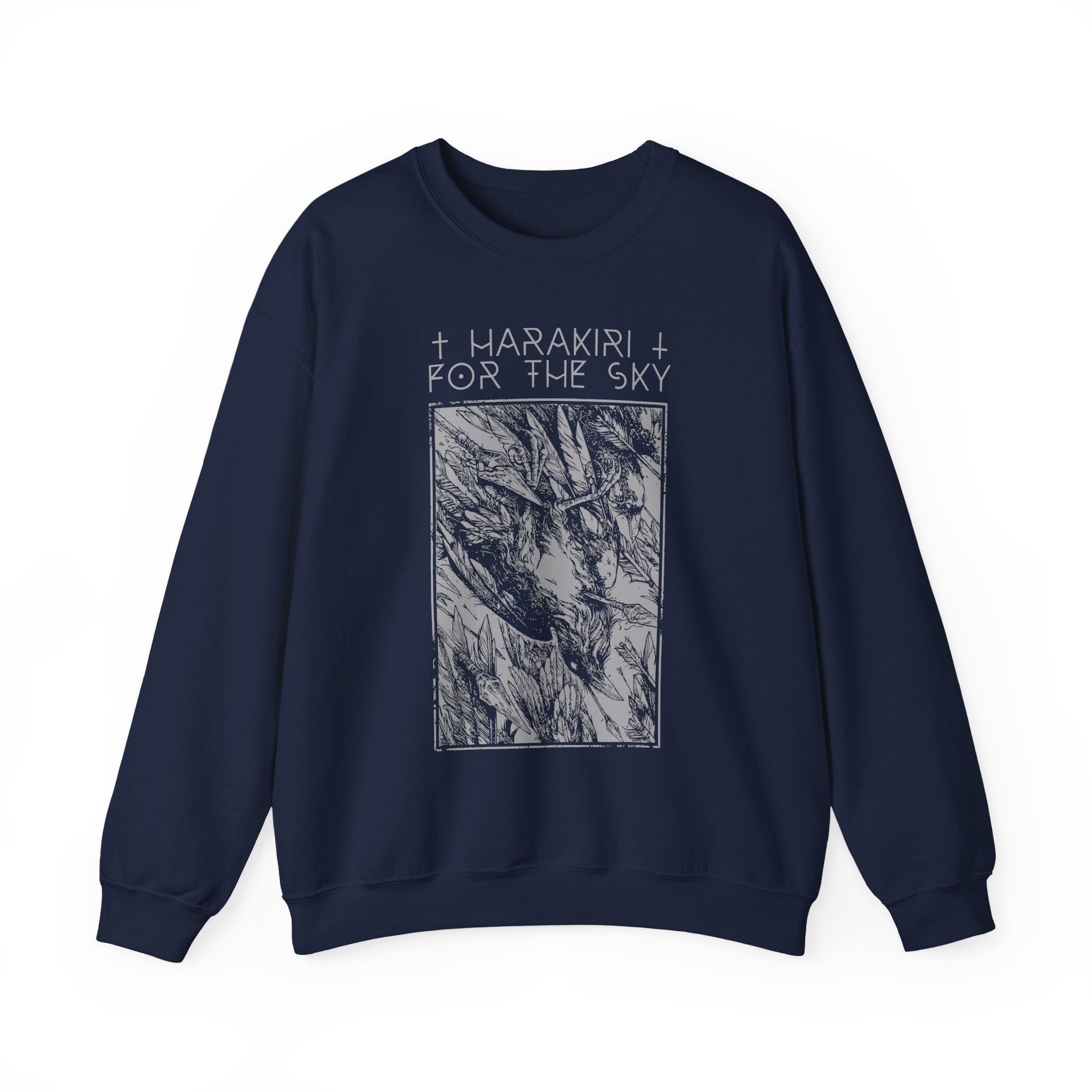 Harakiri For The Sky Feather Unisex Heavy Blendâ„¢ Crewneck Sweatshirt