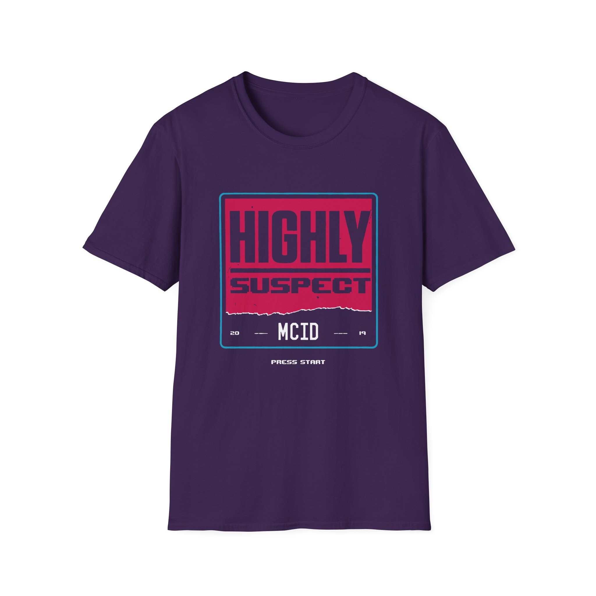Highly Suspect Press Start Unisex Softstyle T-shirt