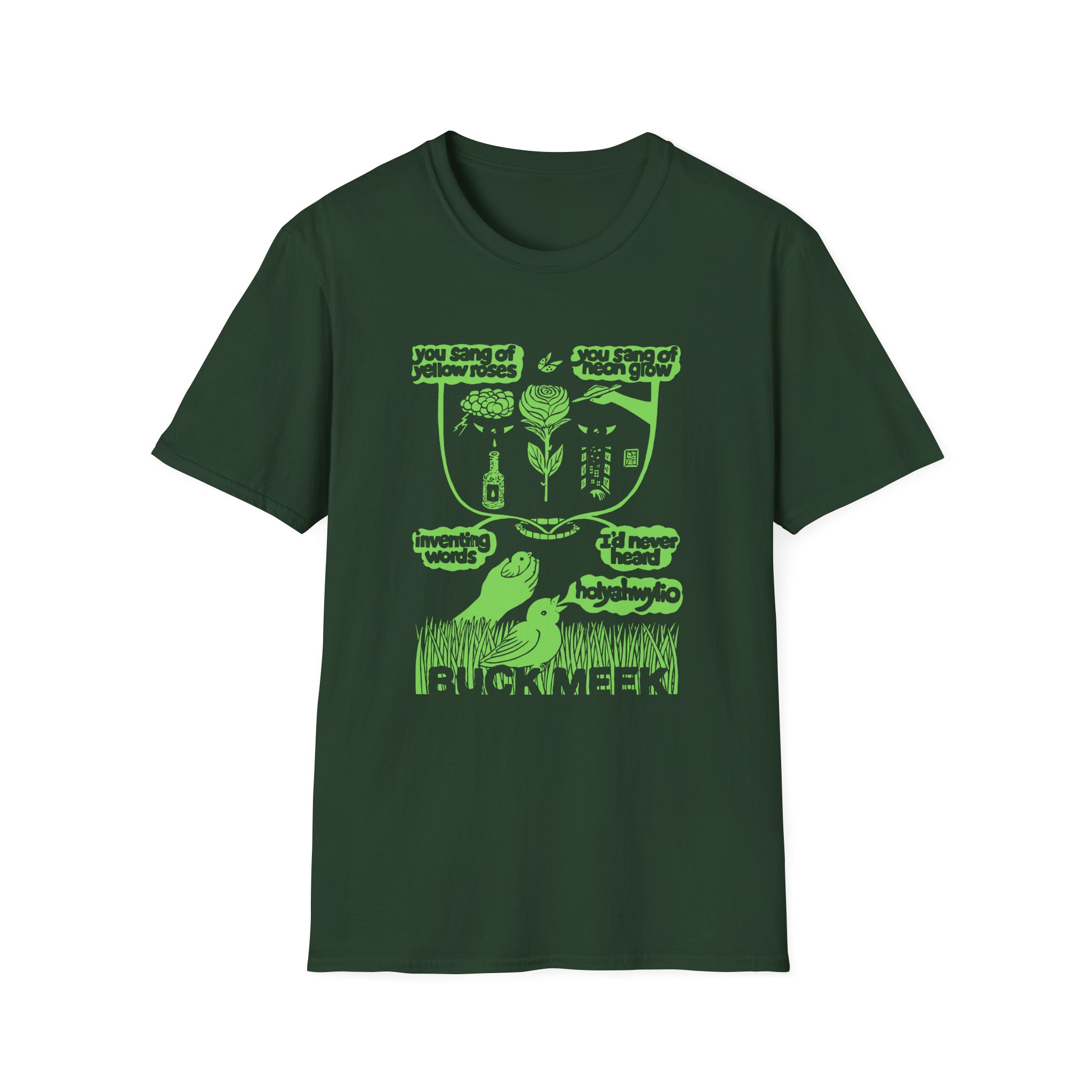 Adrianne Lenker Buck Meek Secret Side Unisex Softstyle T-shirt