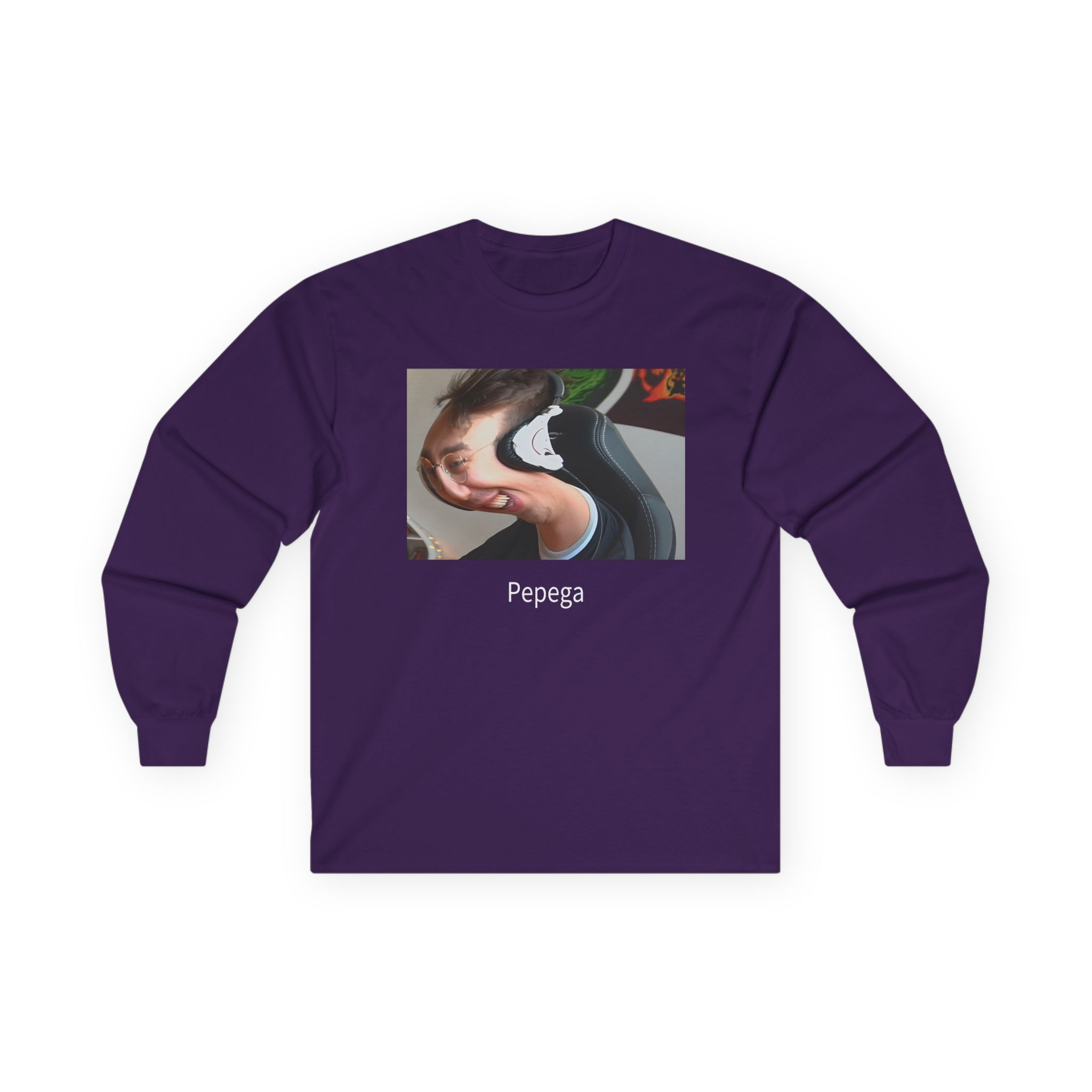Papaplatte Pepega Unisex Ultra Cotton Long Sleeve Tee